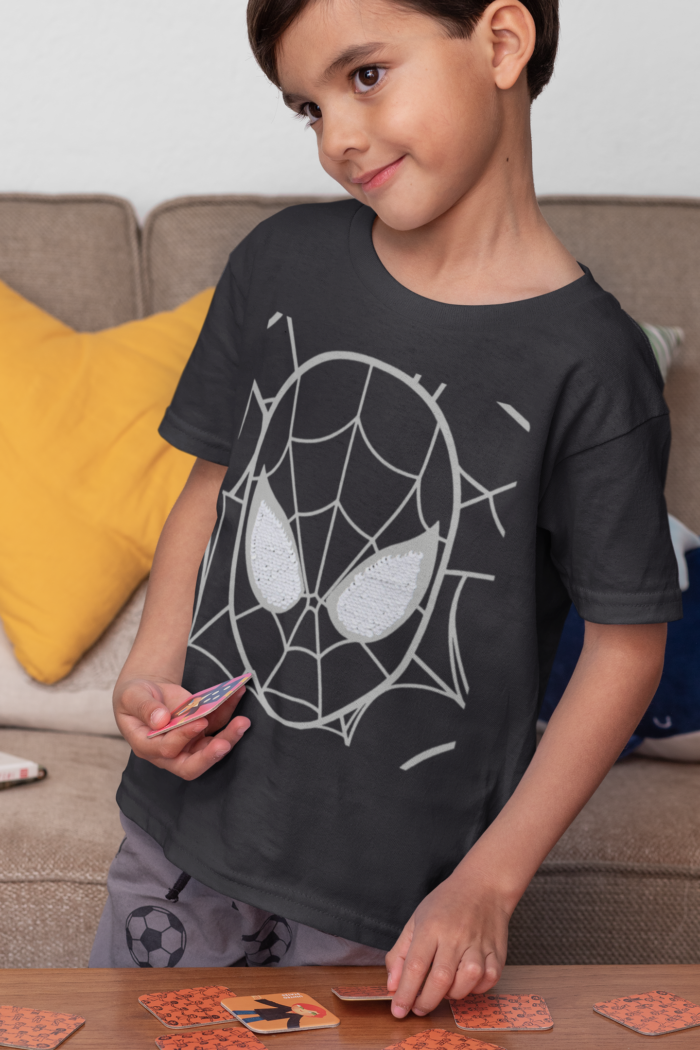 Famous Cartoon Half Sleeves T-Shirt for Boy-FunkyTeesClub