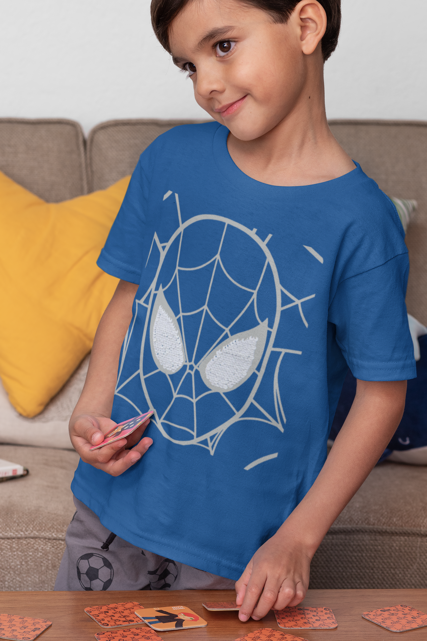 Famous Cartoon Half Sleeves T-Shirt for Boy-FunkyTeesClub