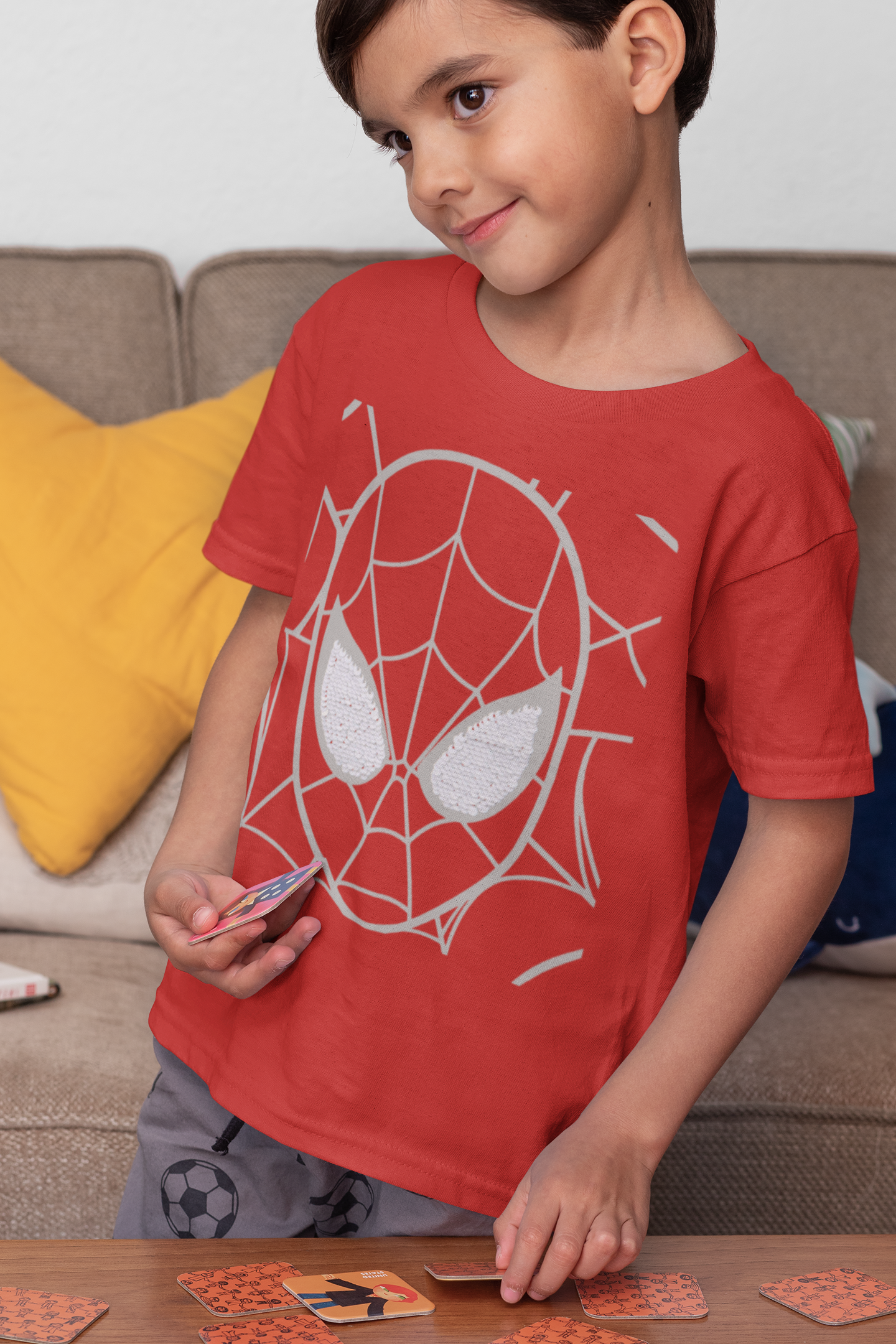 Famous Cartoon Half Sleeves T-Shirt for Boy-FunkyTeesClub