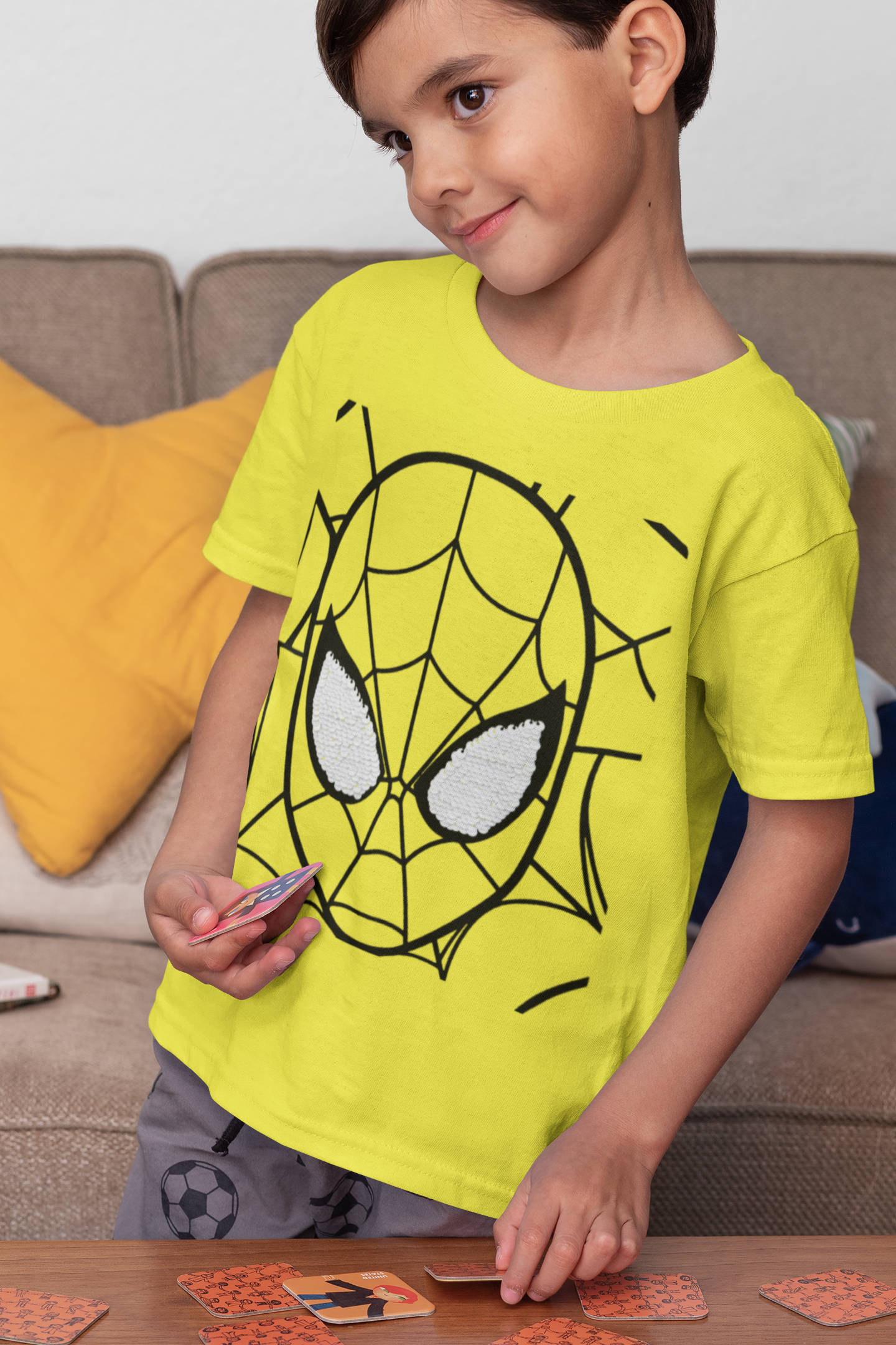 Famous Cartoon Half Sleeves T-Shirt for Boy-FunkyTeesClub