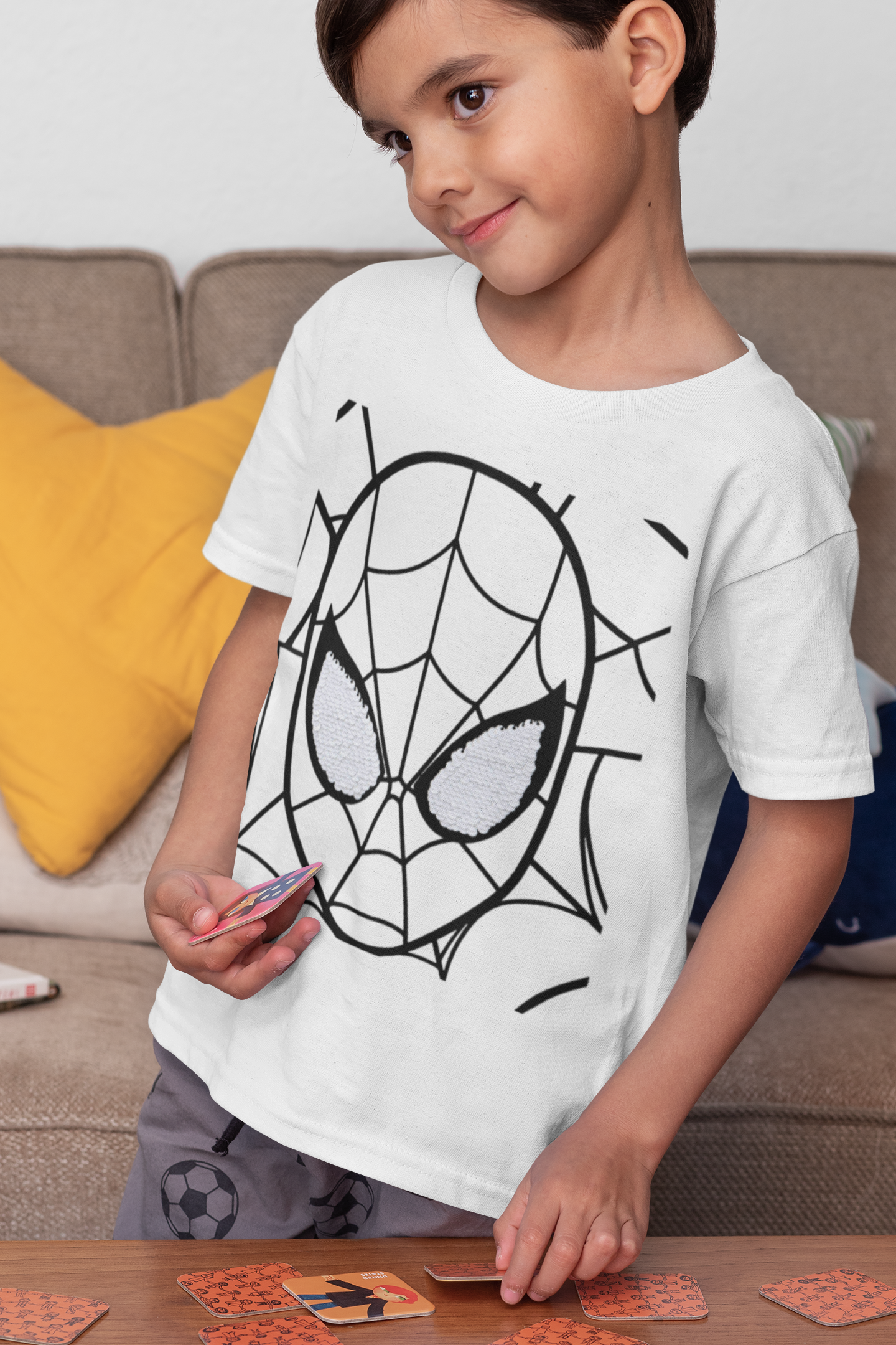 Famous Cartoon Half Sleeves T-Shirt for Boy-FunkyTeesClub