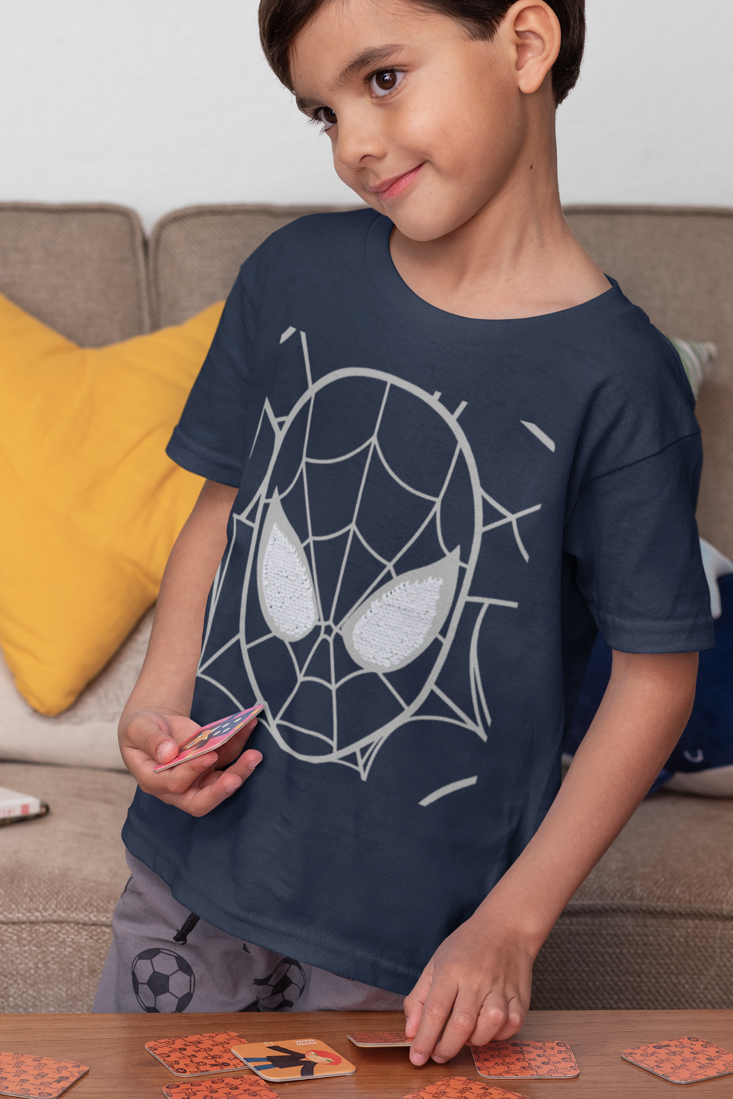 Famous Cartoon Half Sleeves T-Shirt for Boy-FunkyTeesClub