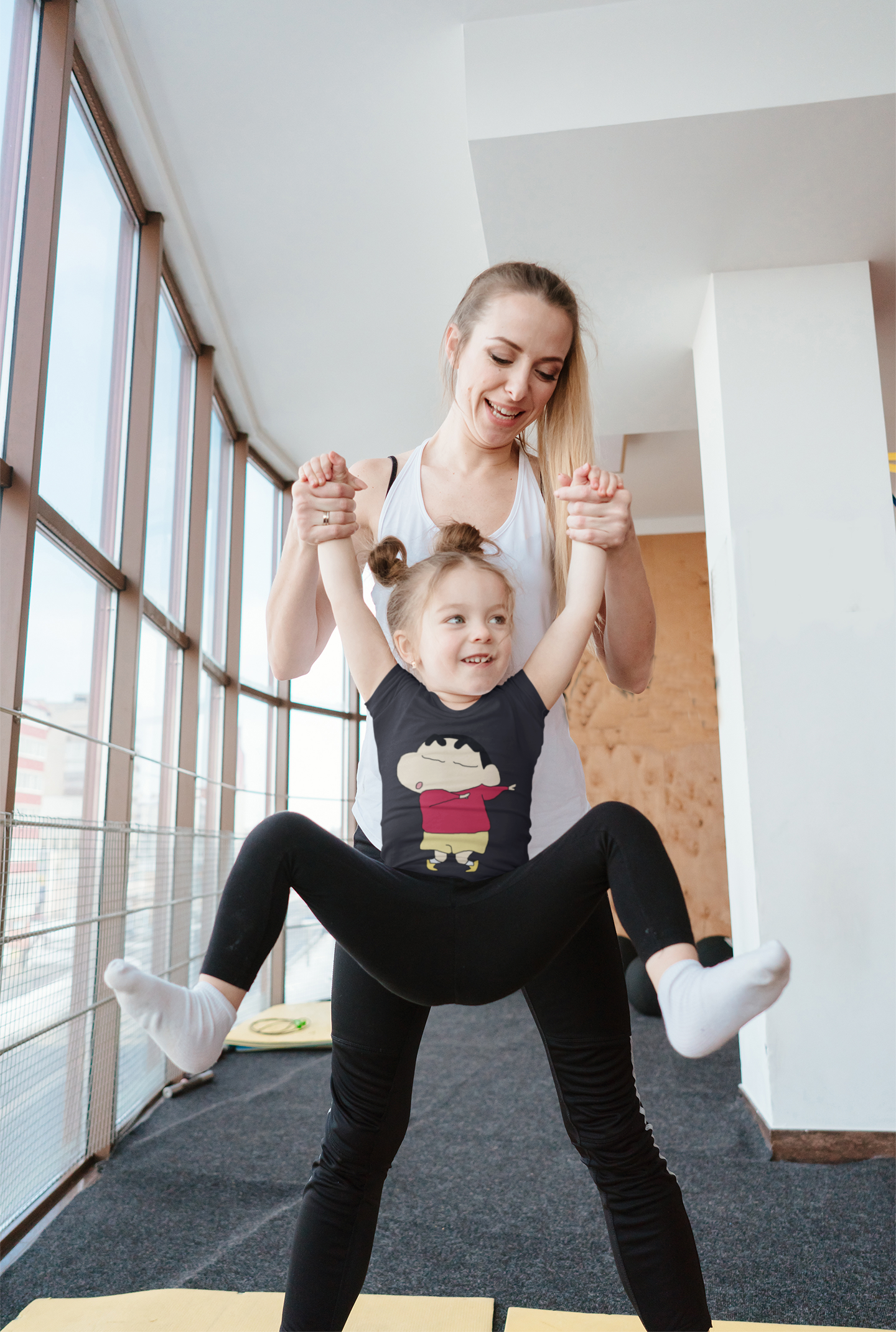 Cute Cartoon Half Sleeves T-Shirt For Girls -FunkyTeesClub