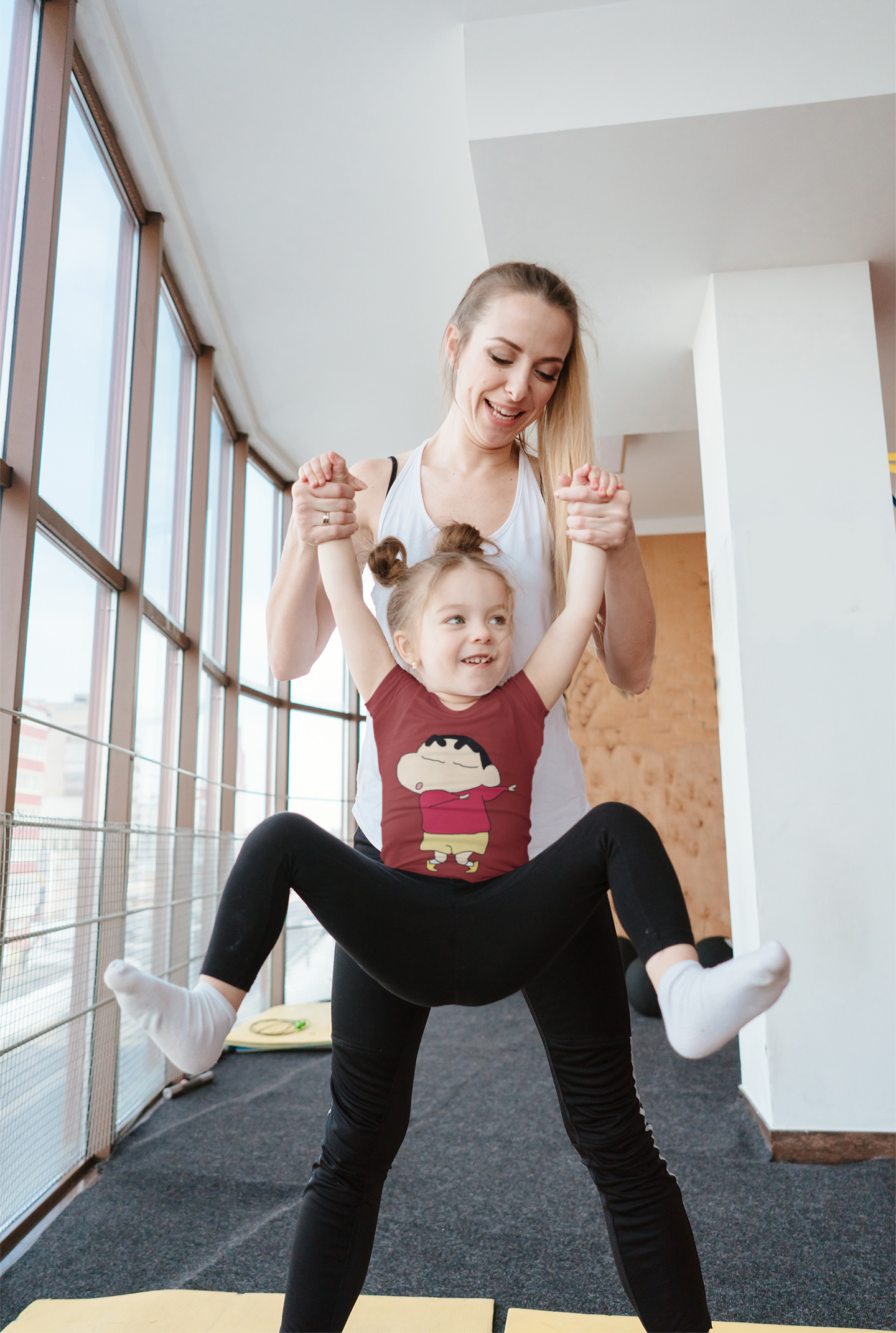 Cute Cartoon Half Sleeves T-Shirt For Girls -FunkyTeesClub