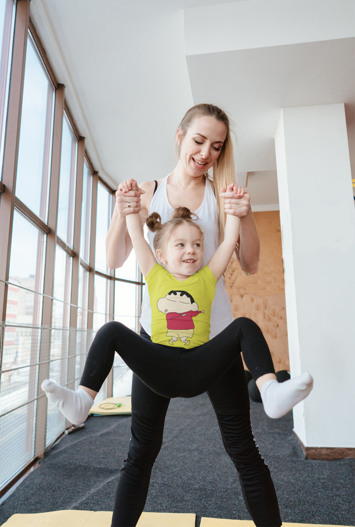 Cute Cartoon Half Sleeves T-Shirt For Girls -FunkyTeesClub