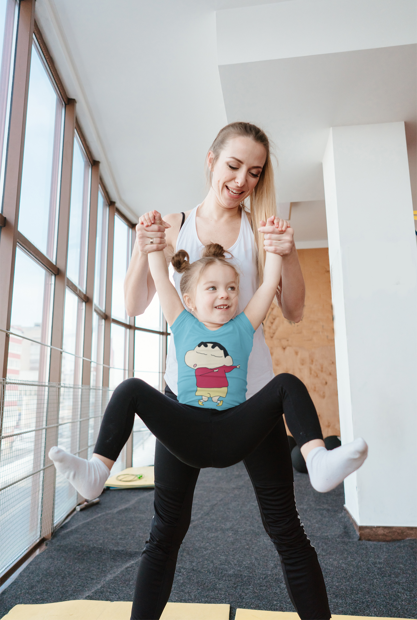 Cute Cartoon Half Sleeves T-Shirt For Girls -FunkyTeesClub