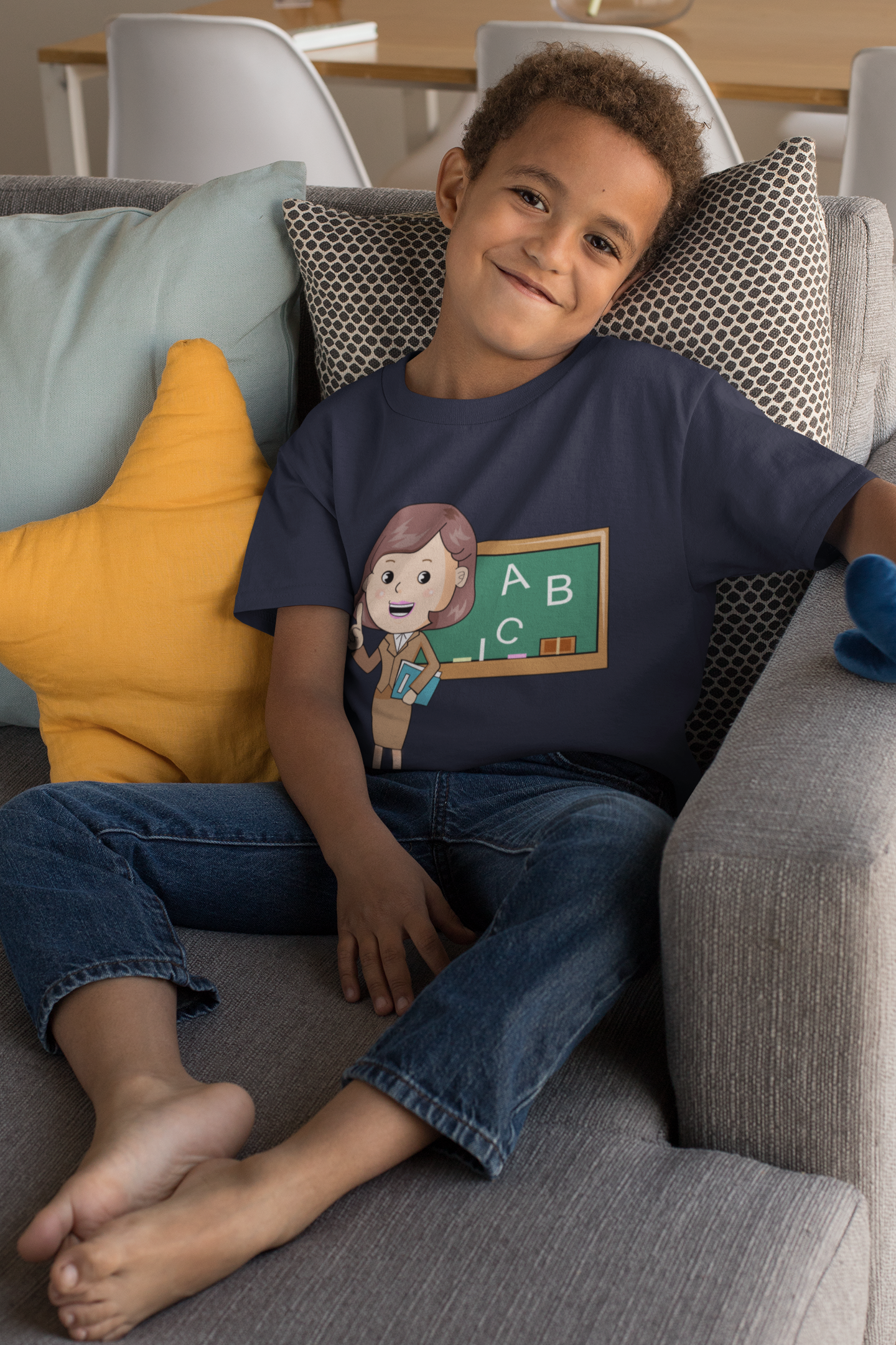 Future Teacher Half Sleeves T-Shirt for Boy-FunkyTeesClub