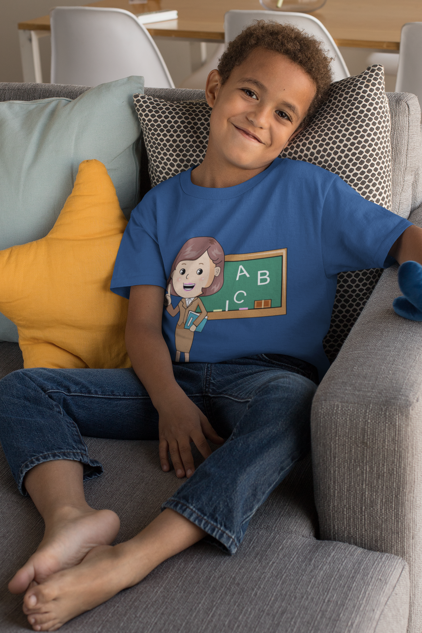 Future Teacher Half Sleeves T-Shirt for Boy-FunkyTeesClub