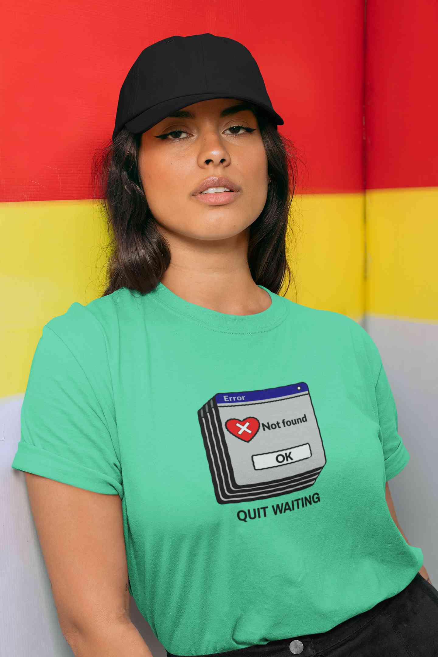 Quit Waiting Women Half Sleeves T-shirt- FunkyTeesClub