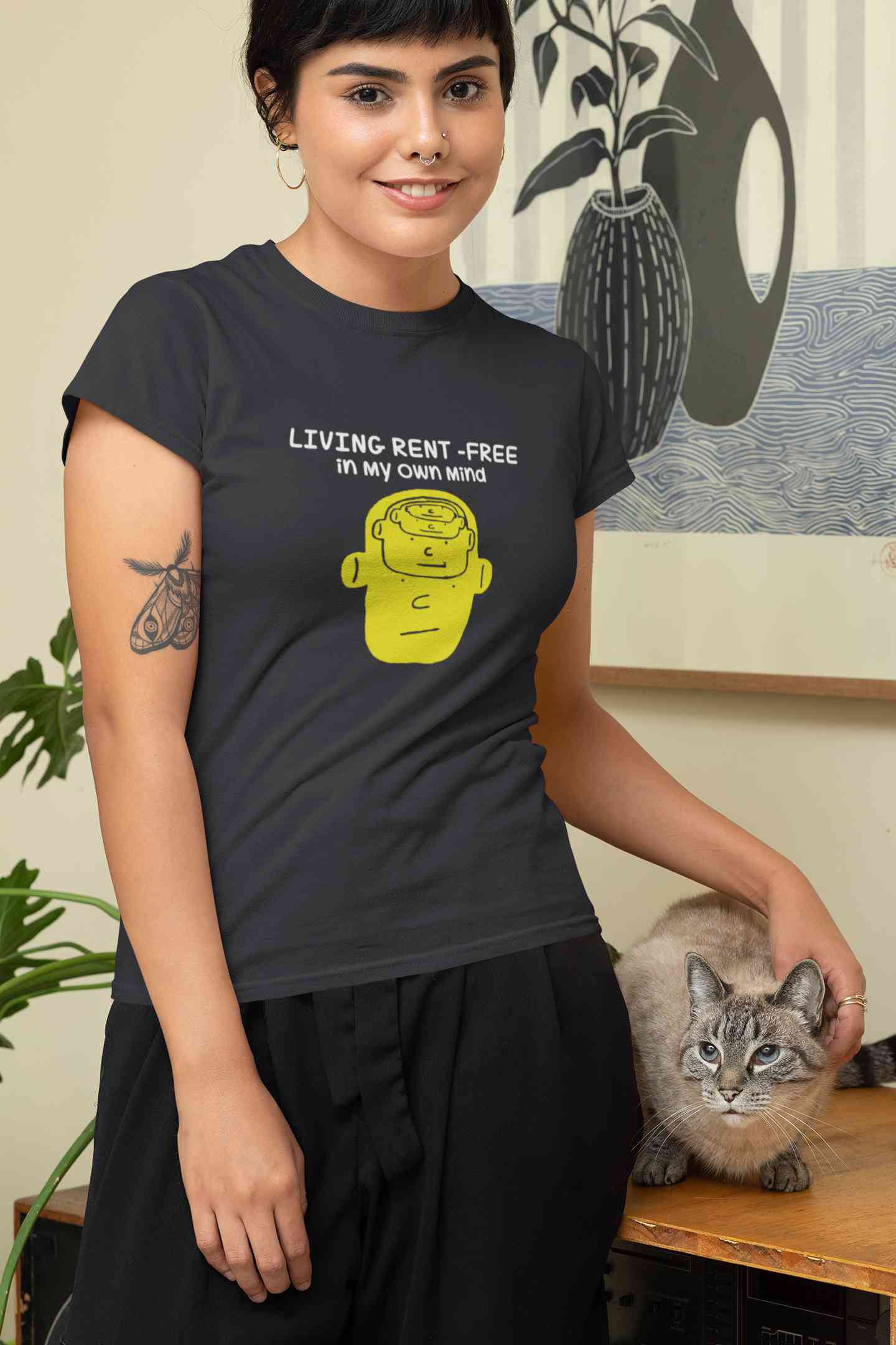 Day Dreamer Women Half Sleeves T-shirt- FunkyTeesClub