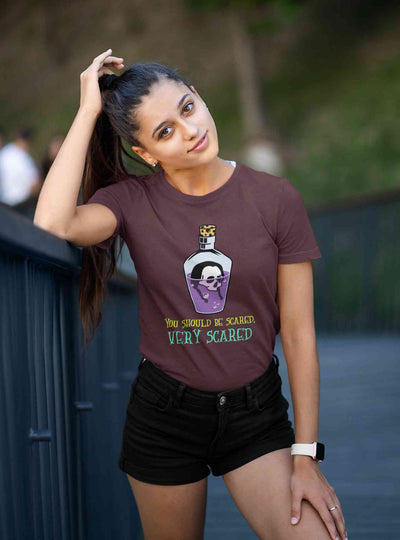 Theme Inspired By Wednesday Women Half Sleeves T-shirt- FunkyTeesClub
