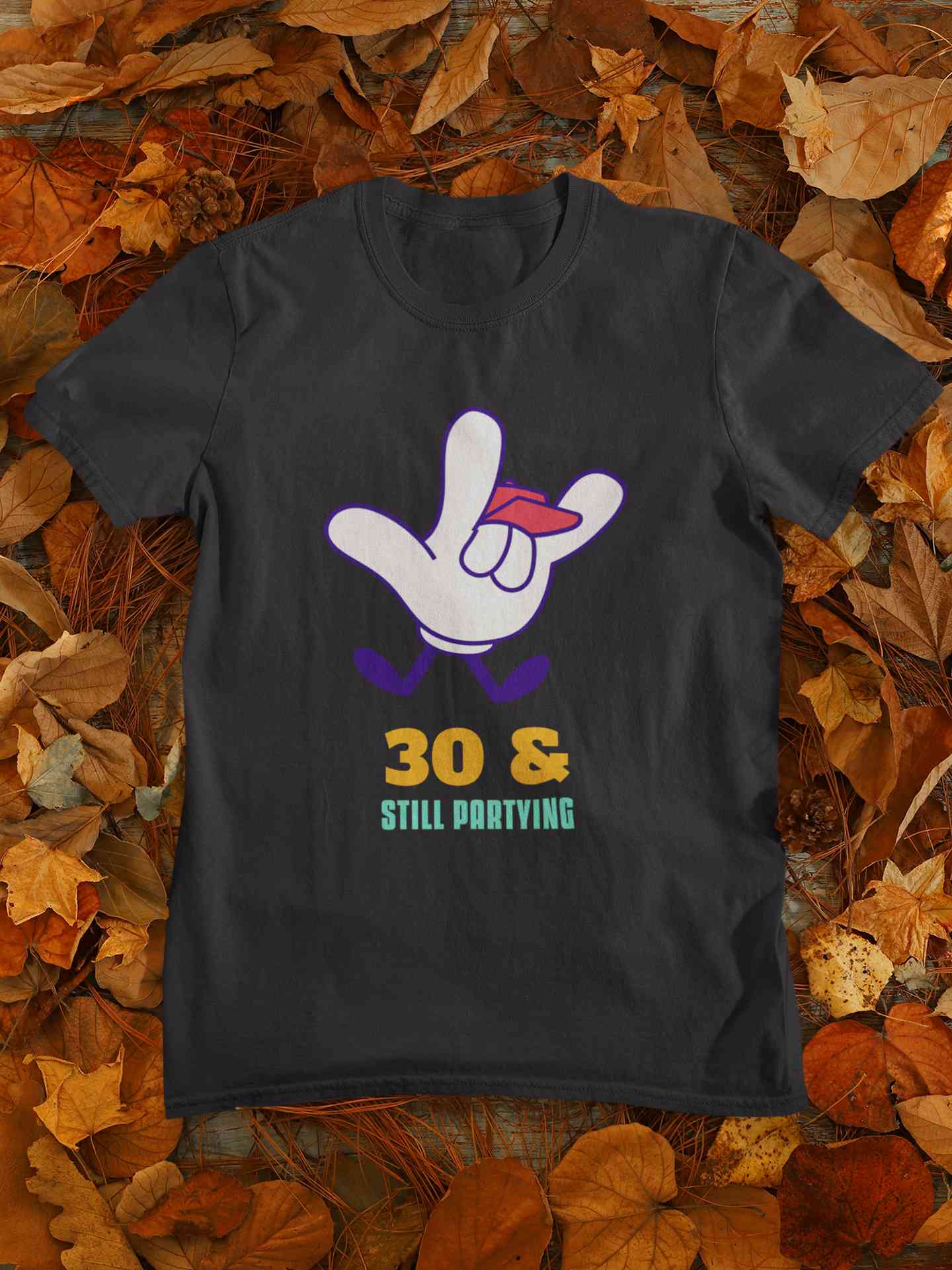 Retro 30s Inspired Graphic Mens Half Sleeves T-shirt- FunkyTeesClub