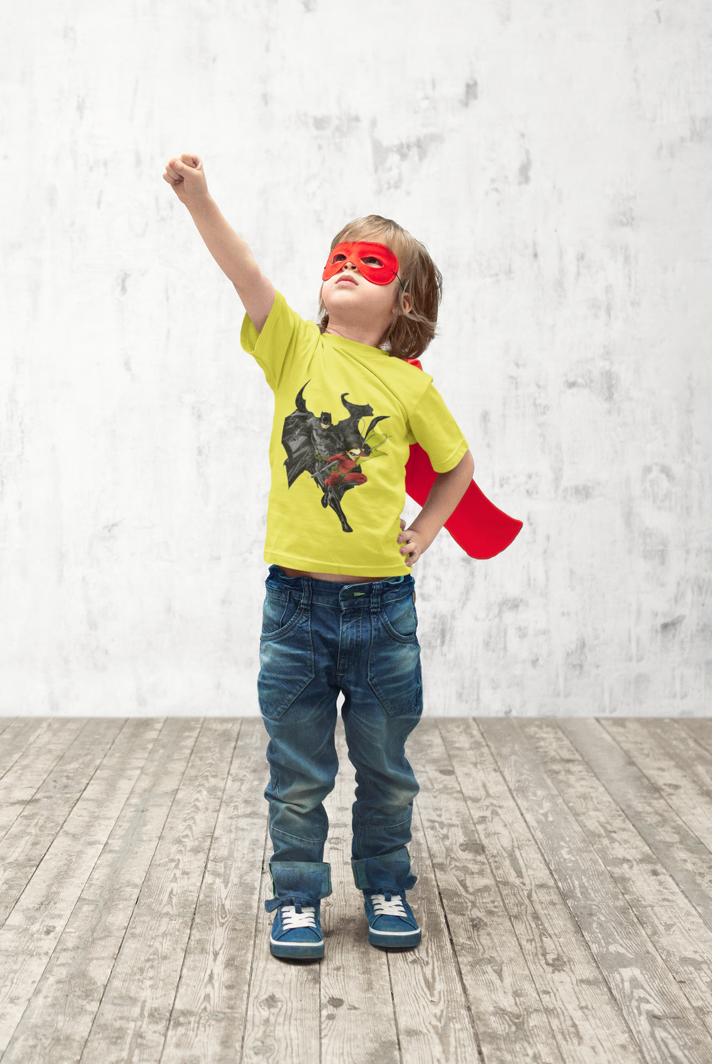 Superhero Half Sleeves T-Shirt for Boy-FunkyTeesClub