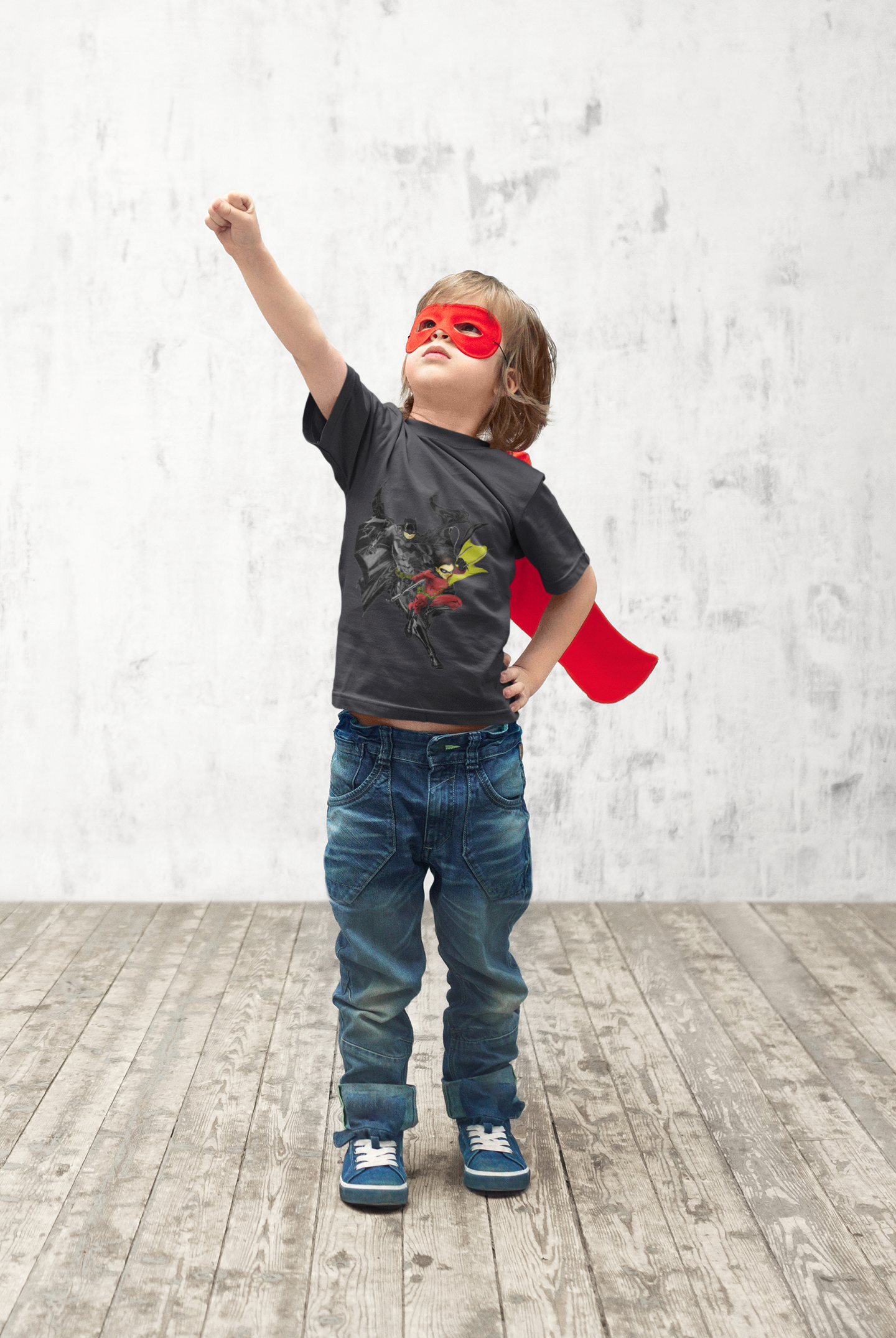 Superhero Half Sleeves T-Shirt for Boy-FunkyTeesClub
