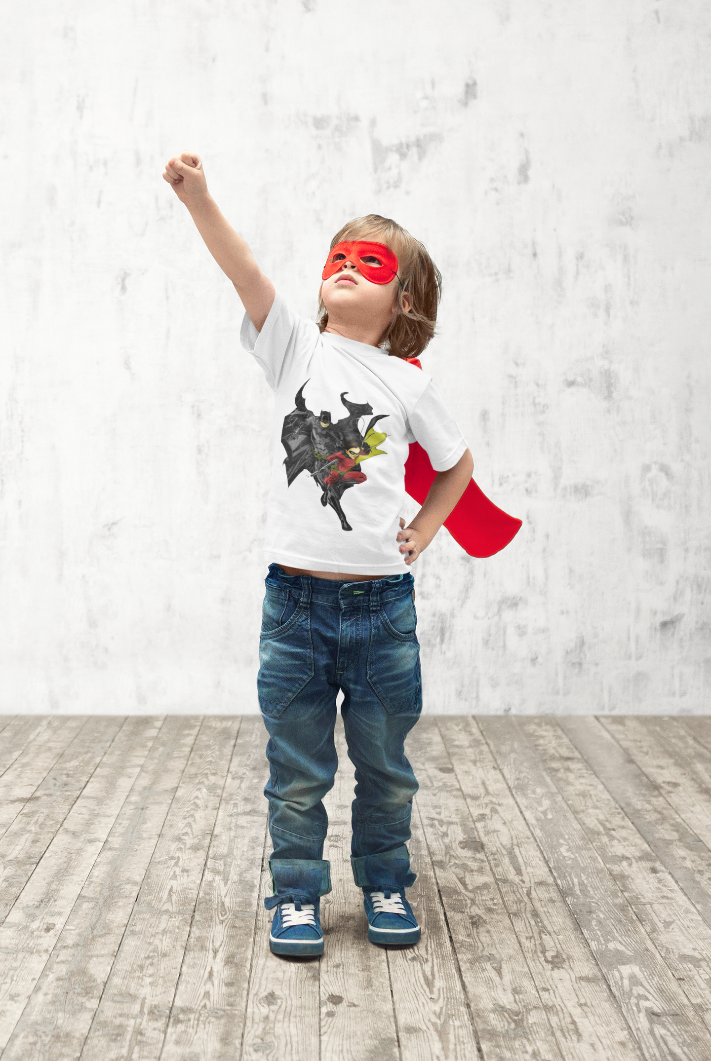 Superhero Half Sleeves T-Shirt for Boy-FunkyTeesClub