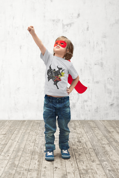 Superhero Half Sleeves T-Shirt for Boy-FunkyTeesClub