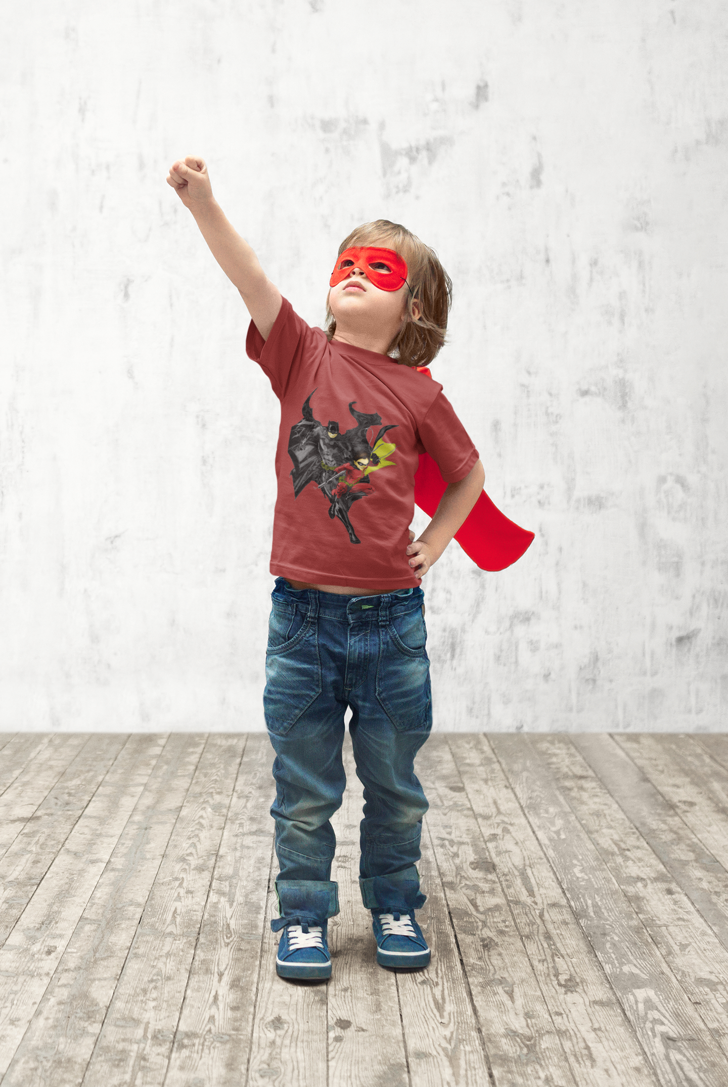 Superhero Half Sleeves T-Shirt for Boy-FunkyTeesClub