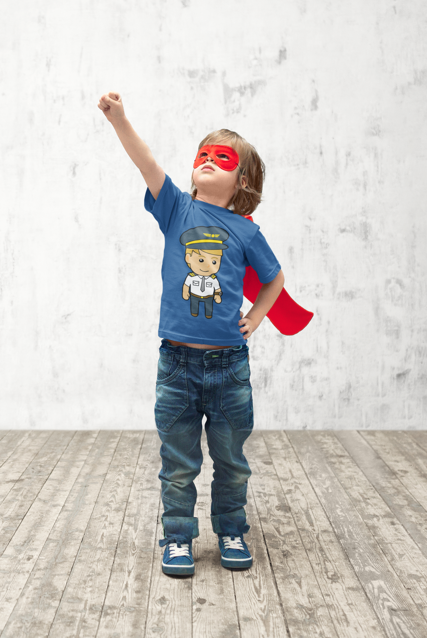 Future Pilot Half Sleeves T-Shirt for Boy-FunkyTeesClub