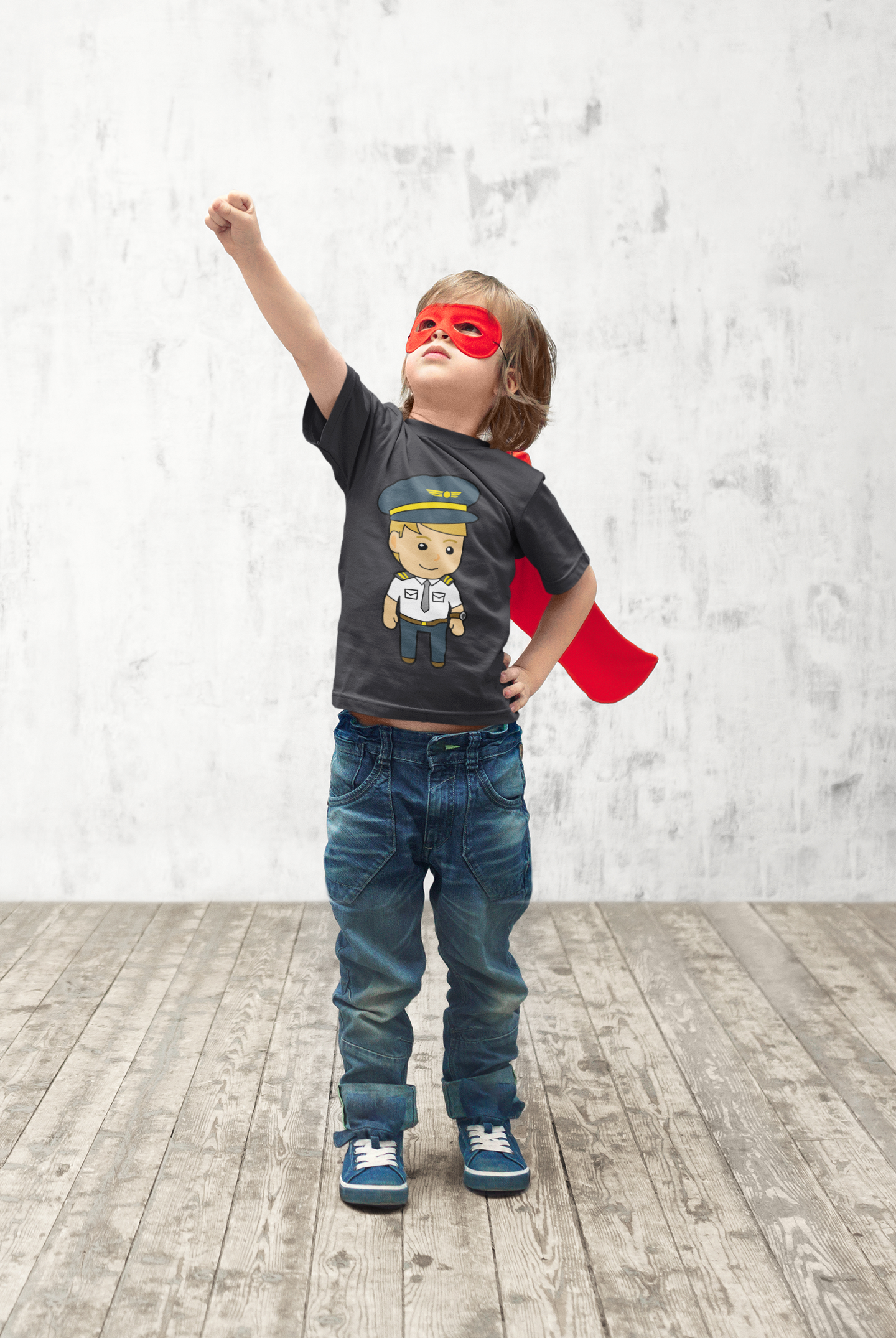Future Pilot Half Sleeves T-Shirt for Boy-FunkyTeesClub