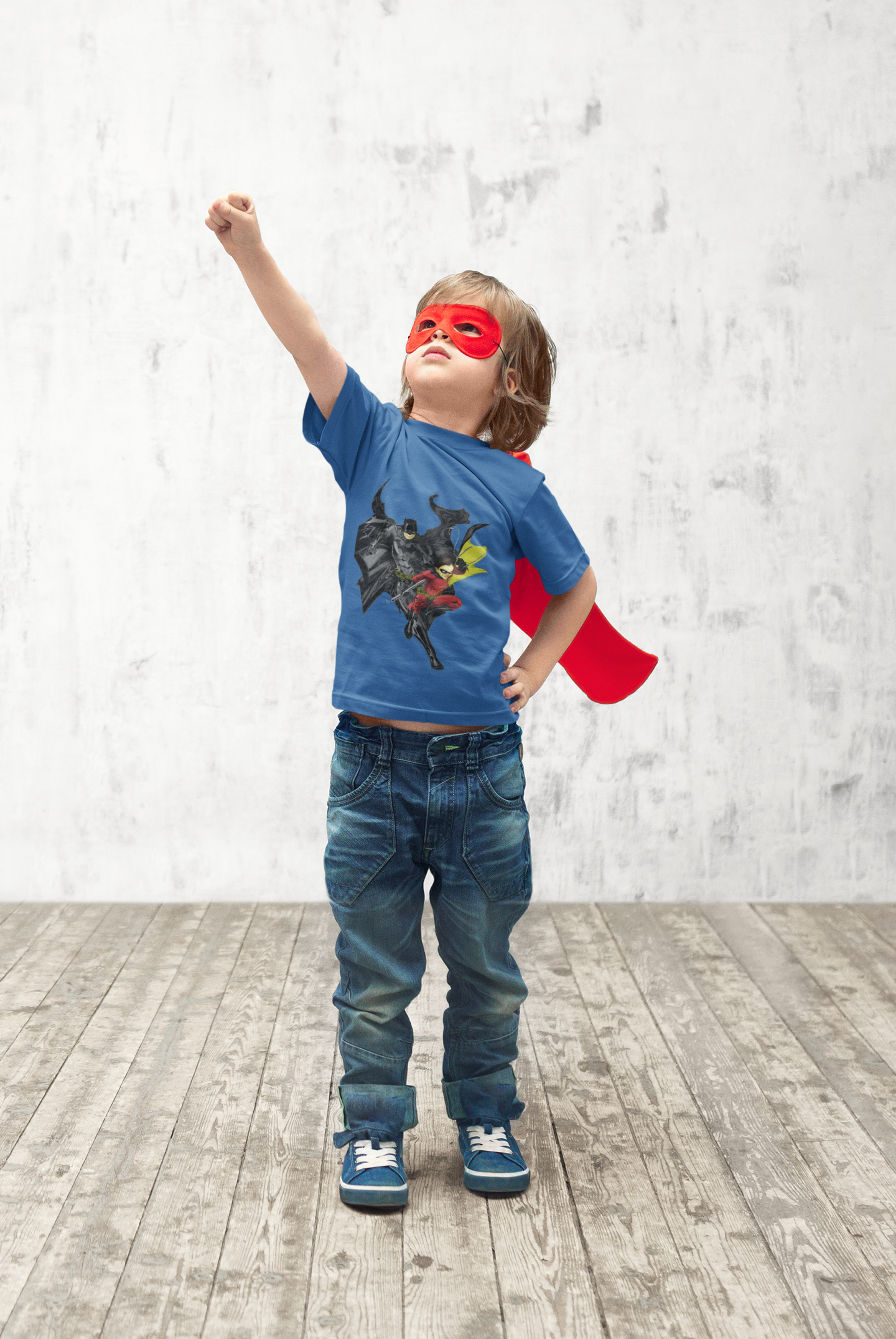 Superhero Half Sleeves T-Shirt for Boy-FunkyTeesClub
