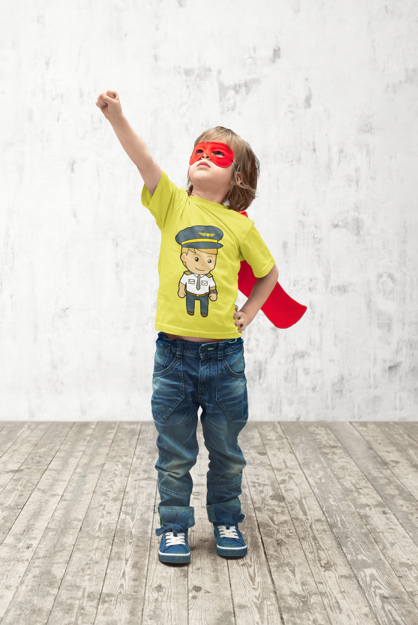 Future Pilot Half Sleeves T-Shirt for Boy-FunkyTeesClub