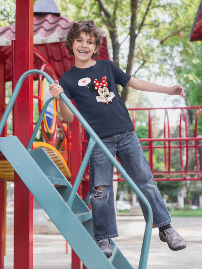 Cute Cartoon Half Sleeves T-Shirt for Boy-FunkyTeesClub