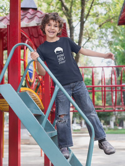 How You Doin Web Series Half Sleeves T-Shirt for Boy-FunkyTeesClub