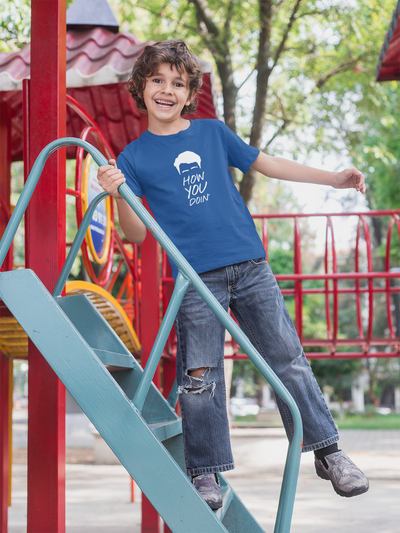 How You Doin Web Series Half Sleeves T-Shirt for Boy-FunkyTeesClub