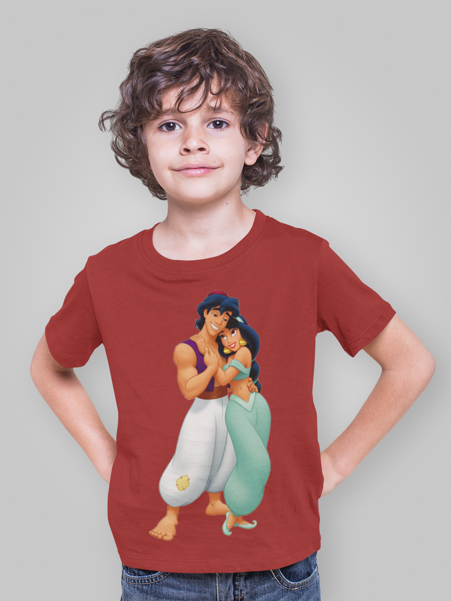 Cute Cartoon Half Sleeves T-Shirt for Boy-FunkyTeesClub