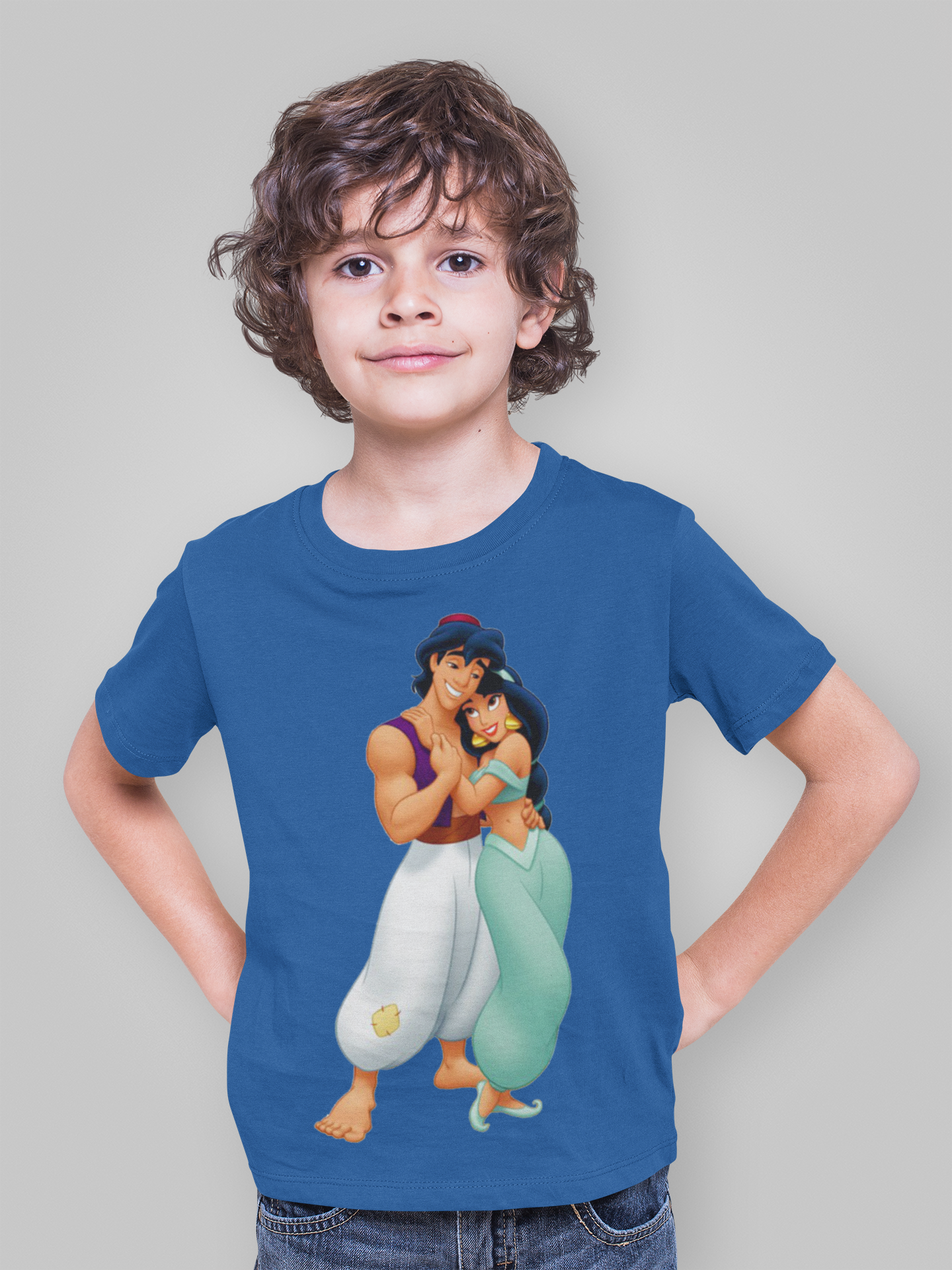 Cute Cartoon Half Sleeves T-Shirt for Boy-FunkyTeesClub