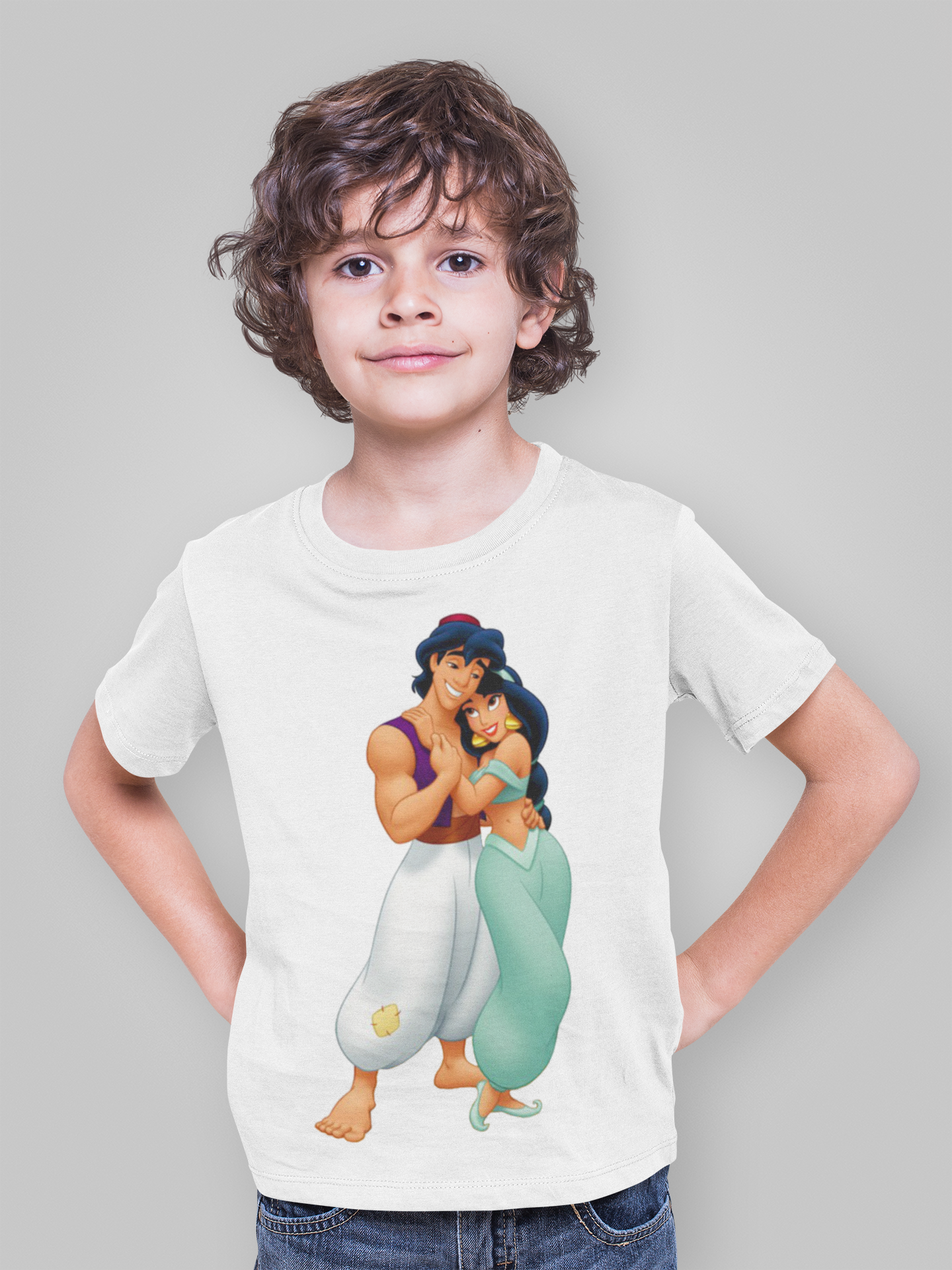 Cute Cartoon Half Sleeves T-Shirt for Boy-FunkyTeesClub