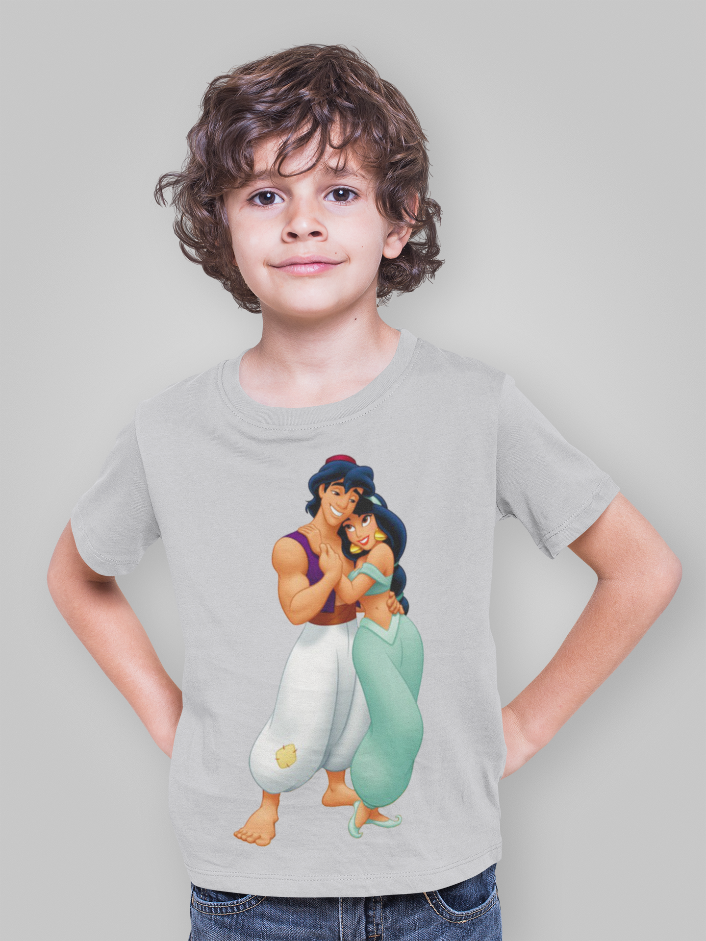 Cute Cartoon Half Sleeves T-Shirt for Boy-FunkyTeesClub