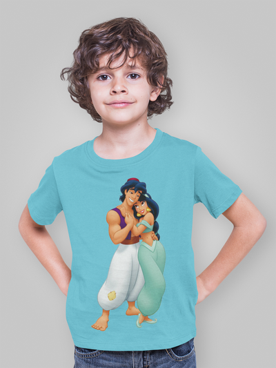 Cute Cartoon Half Sleeves T-Shirt for Boy-FunkyTeesClub