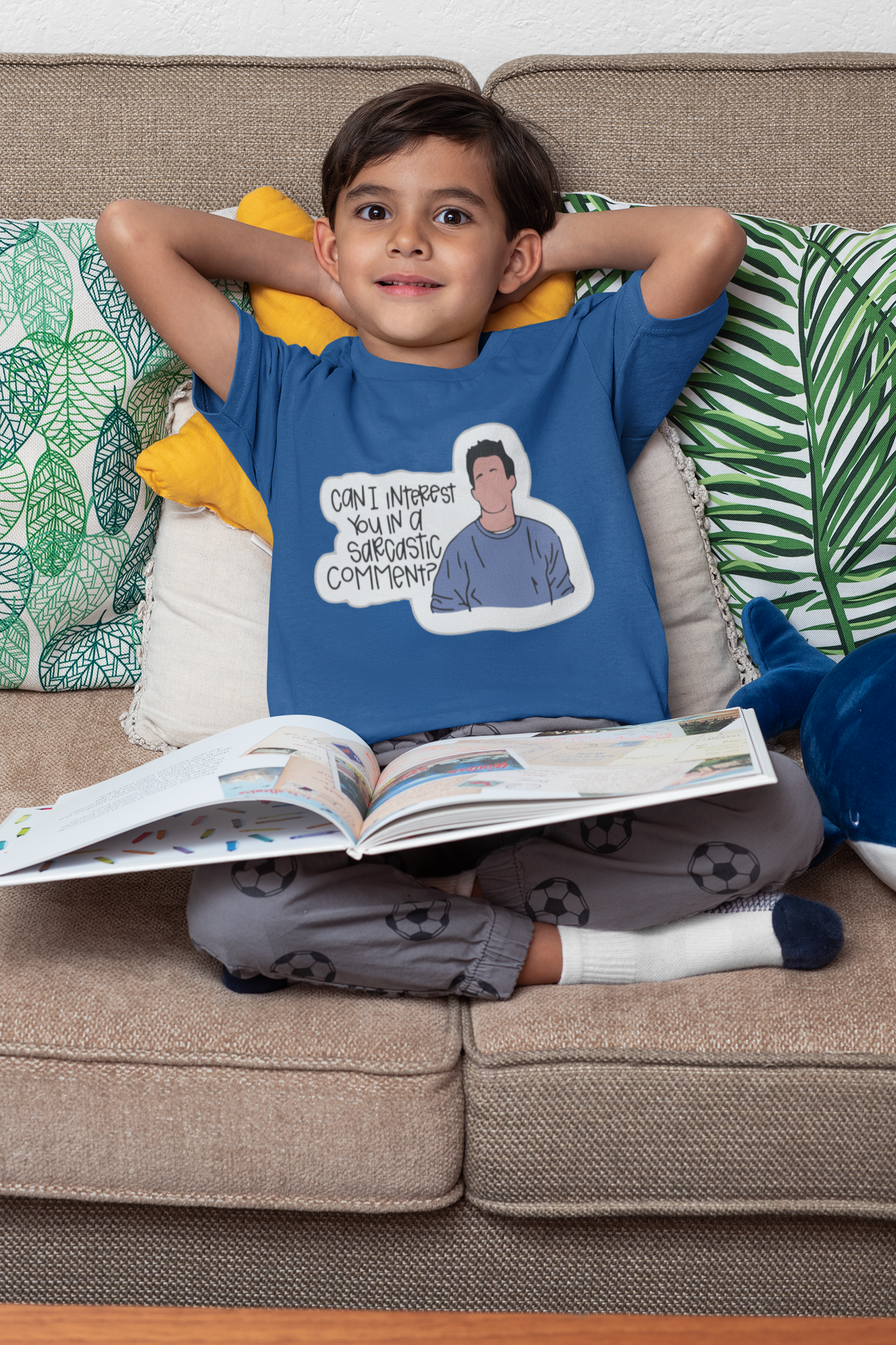 Sarcastic Web Series Half Sleeves T-Shirt for Boy-FunkyTeesClub