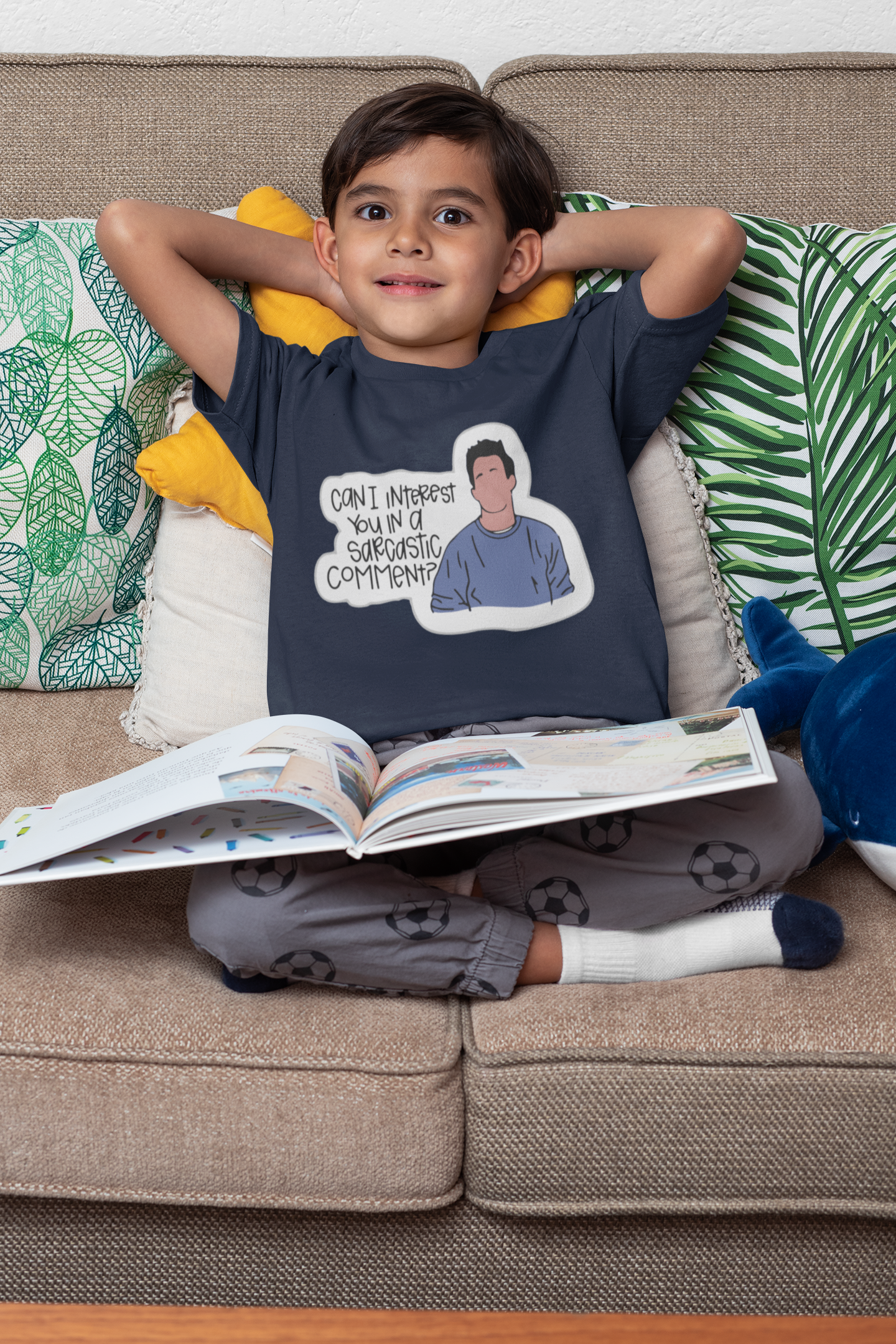 Sarcastic Web Series Half Sleeves T-Shirt for Boy-FunkyTeesClub
