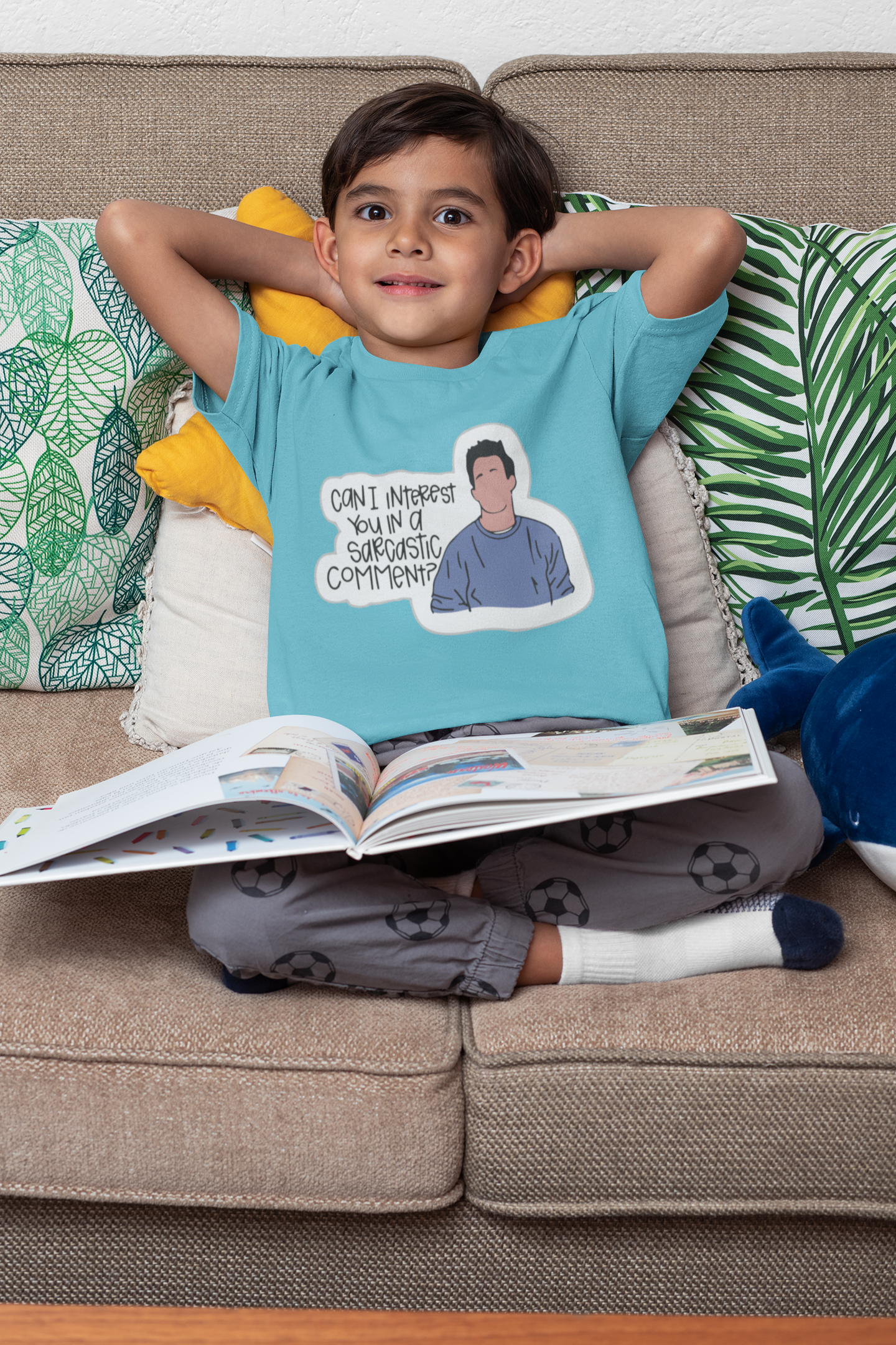 Sarcastic Web Series Half Sleeves T-Shirt for Boy-FunkyTeesClub