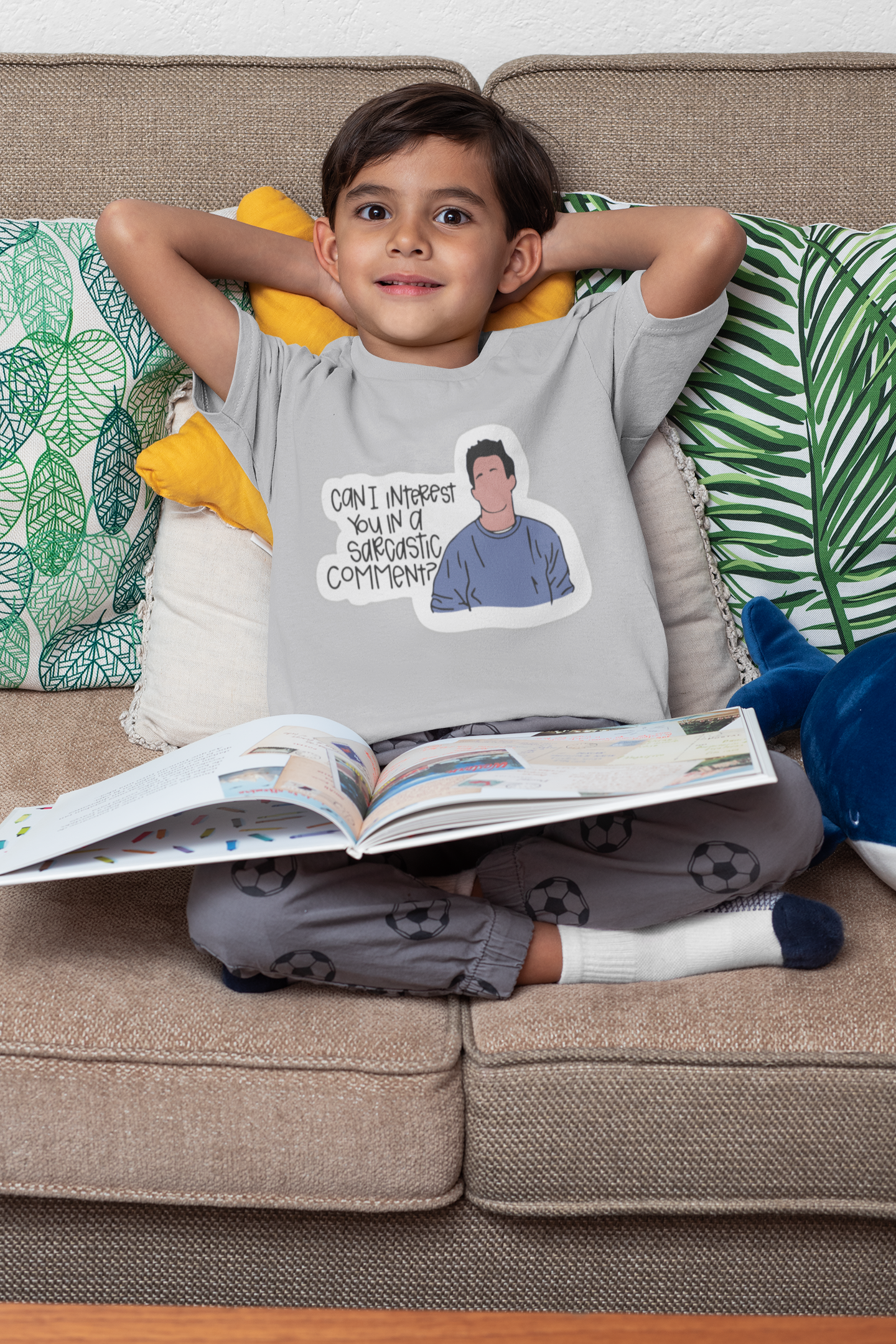Sarcastic Web Series Half Sleeves T-Shirt for Boy-FunkyTeesClub