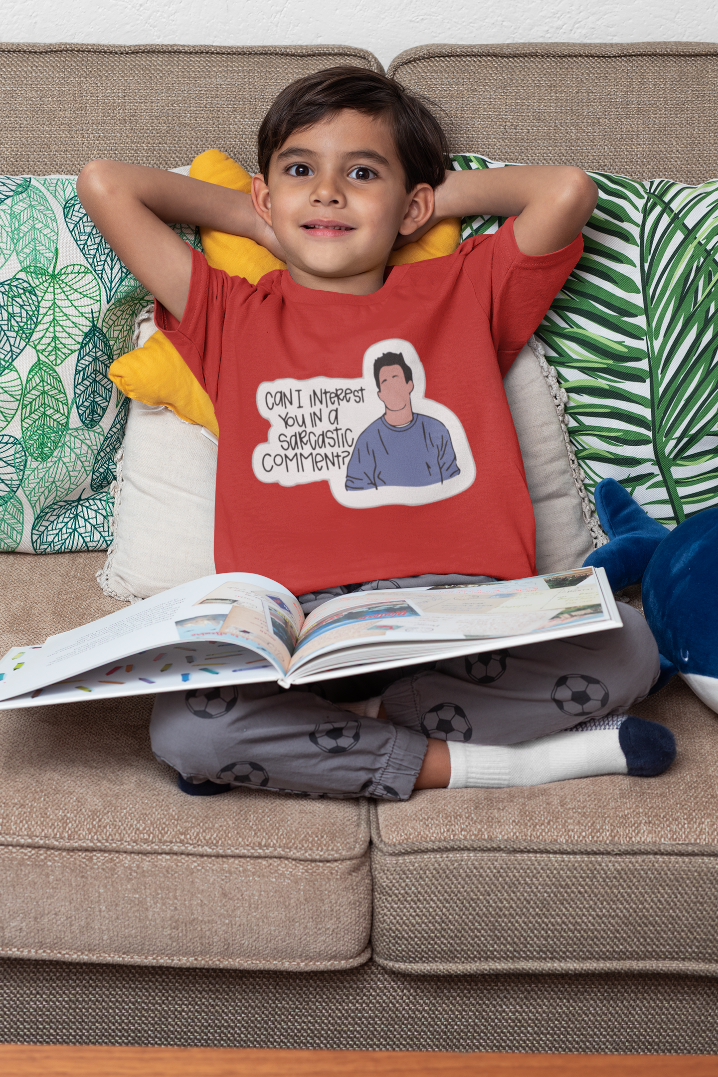 Sarcastic Web Series Half Sleeves T-Shirt for Boy-FunkyTeesClub