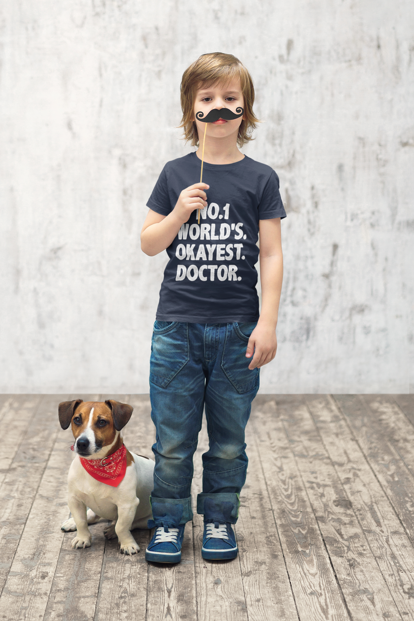 Future Doctor Half Sleeves T-Shirt for Boy-FunkyTeesClub