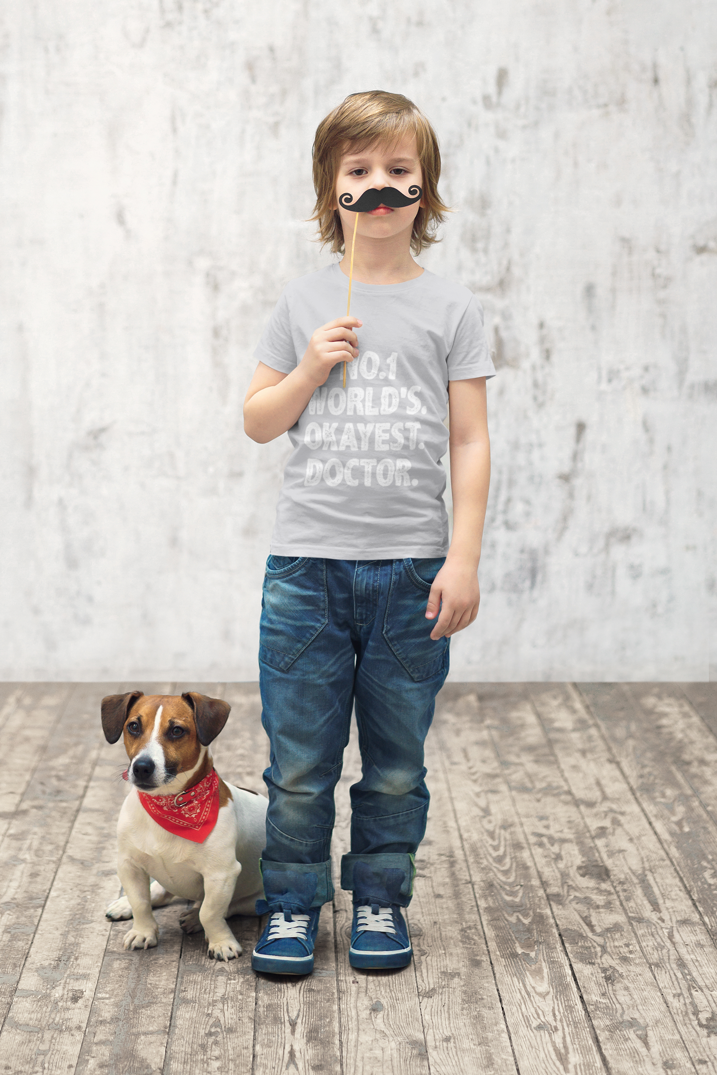 Future Doctor Half Sleeves T-Shirt for Boy-FunkyTeesClub