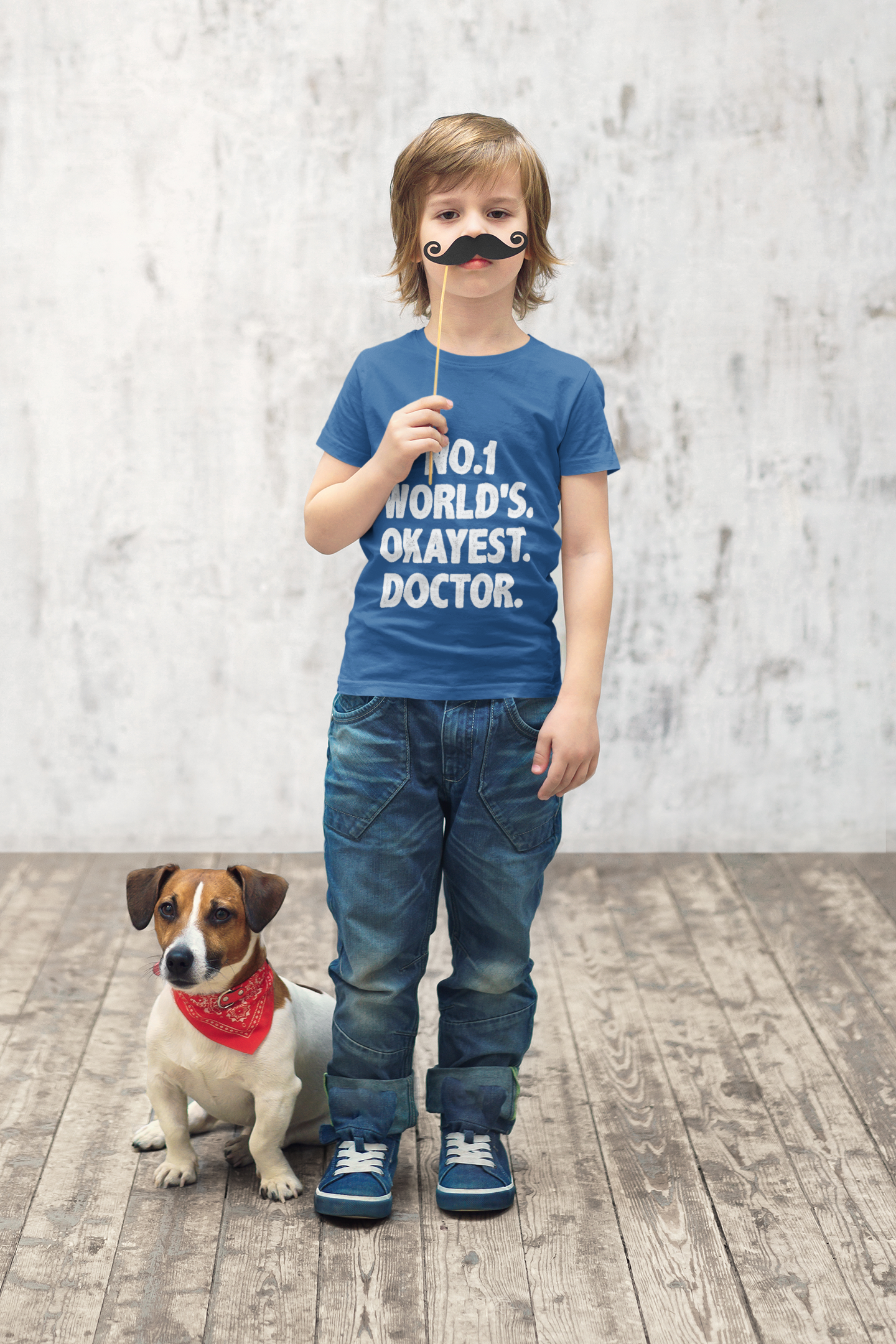 Future Doctor Half Sleeves T-Shirt for Boy-FunkyTeesClub