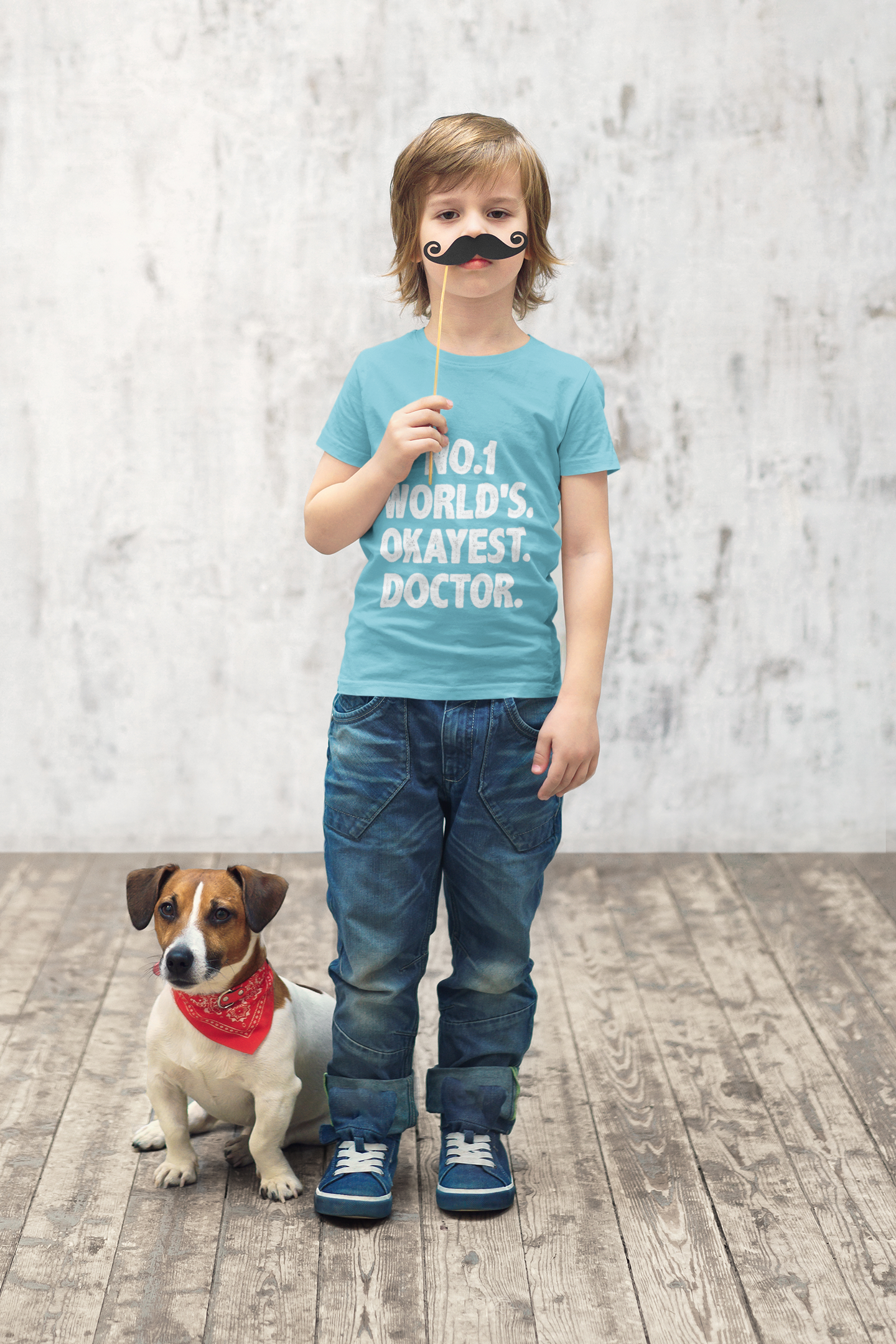 Future Doctor Half Sleeves T-Shirt for Boy-FunkyTeesClub