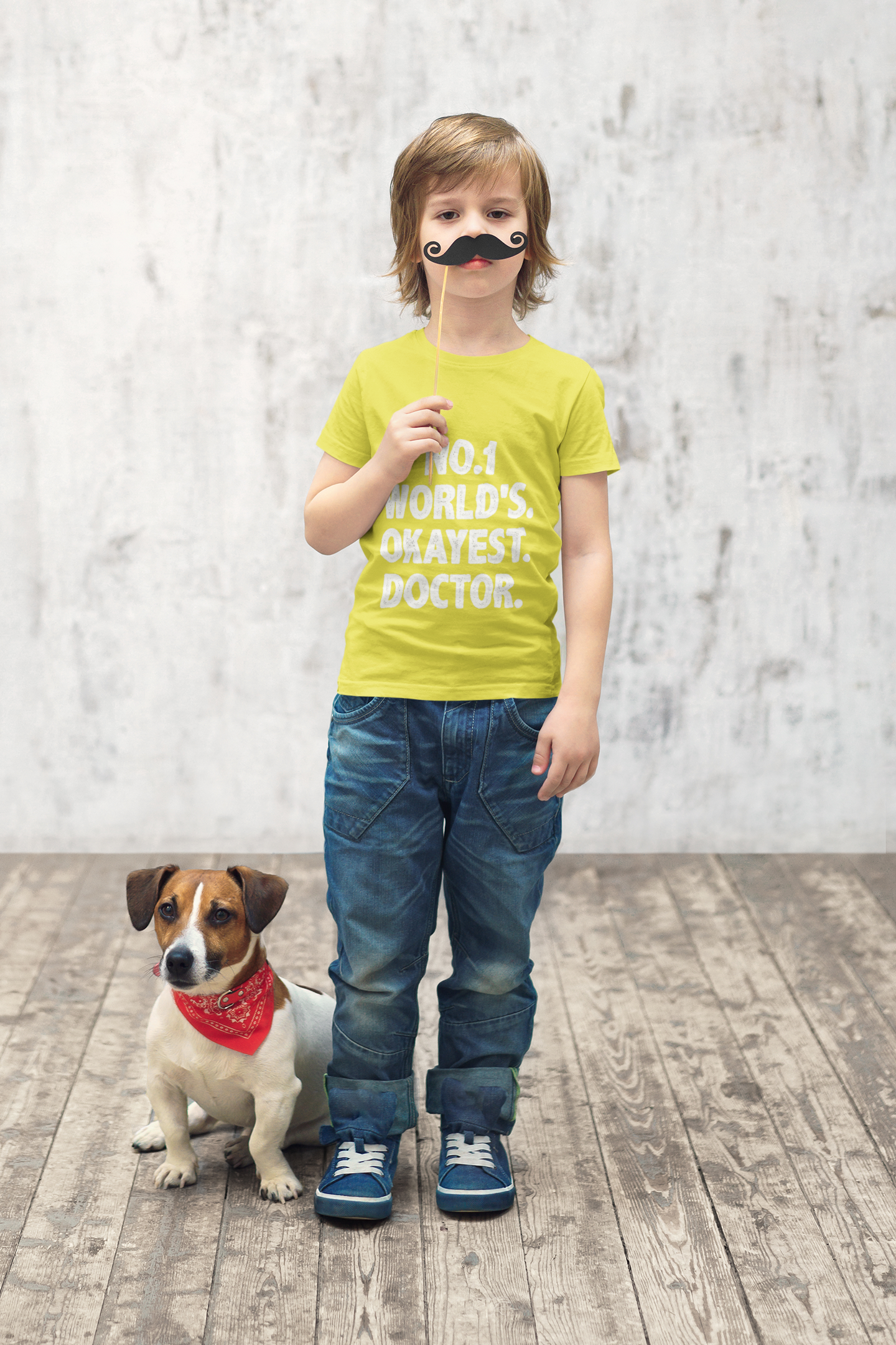 Future Doctor Half Sleeves T-Shirt for Boy-FunkyTeesClub