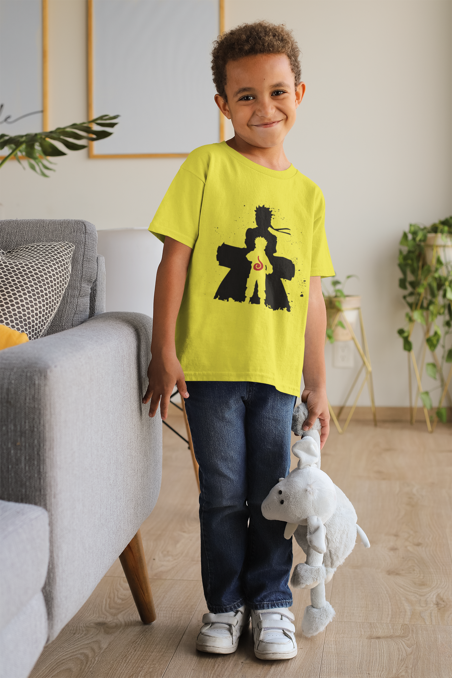 Naruto Web Series Half Sleeves T-Shirt for Boy-FunkyTeesClub