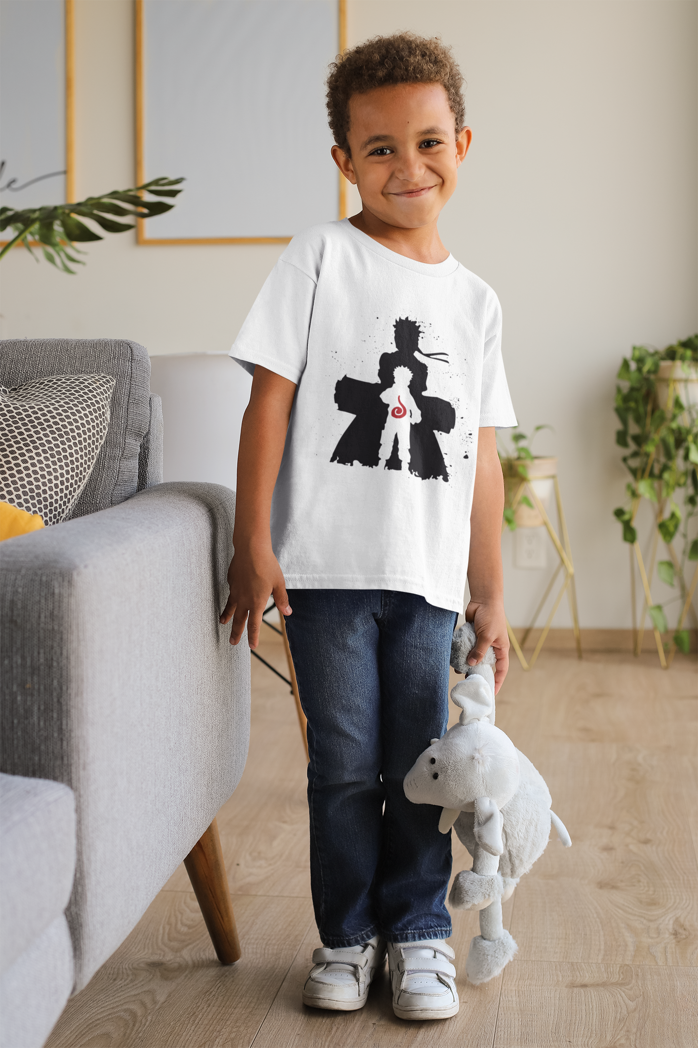 Naruto Web Series Half Sleeves T-Shirt for Boy-FunkyTeesClub