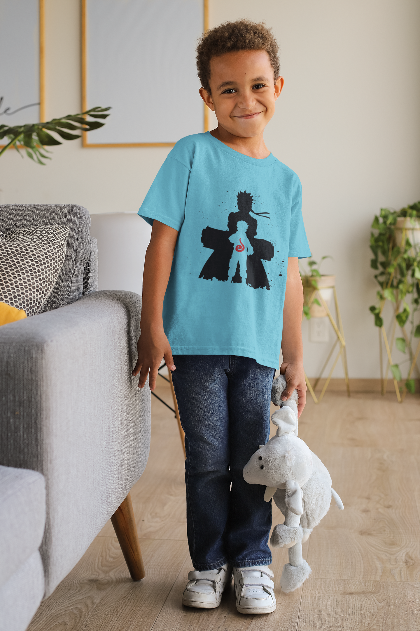 Naruto Web Series Half Sleeves T-Shirt for Boy-FunkyTeesClub