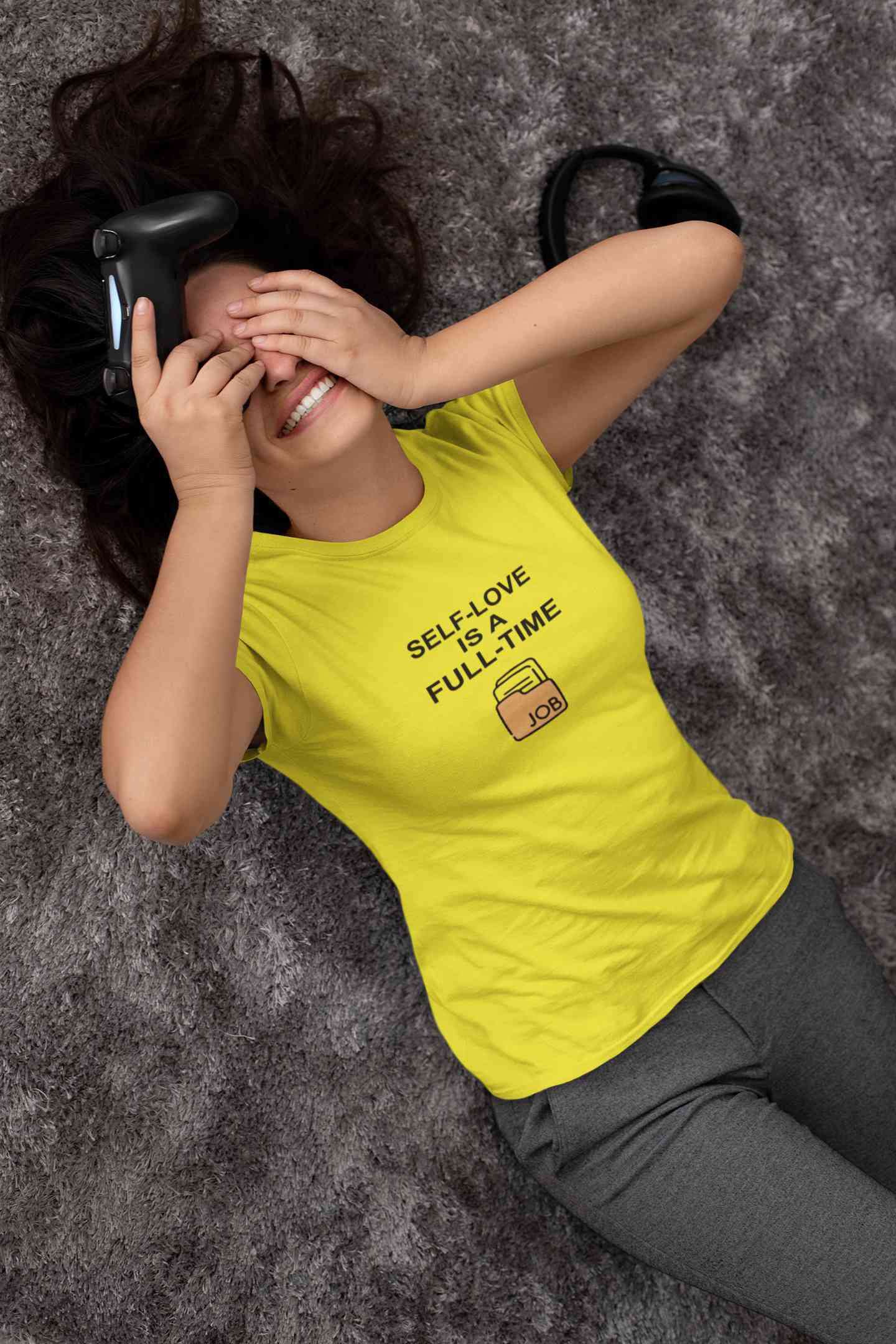 Self Love Women Half Sleeves T-shirt- FunkyTeesClub
