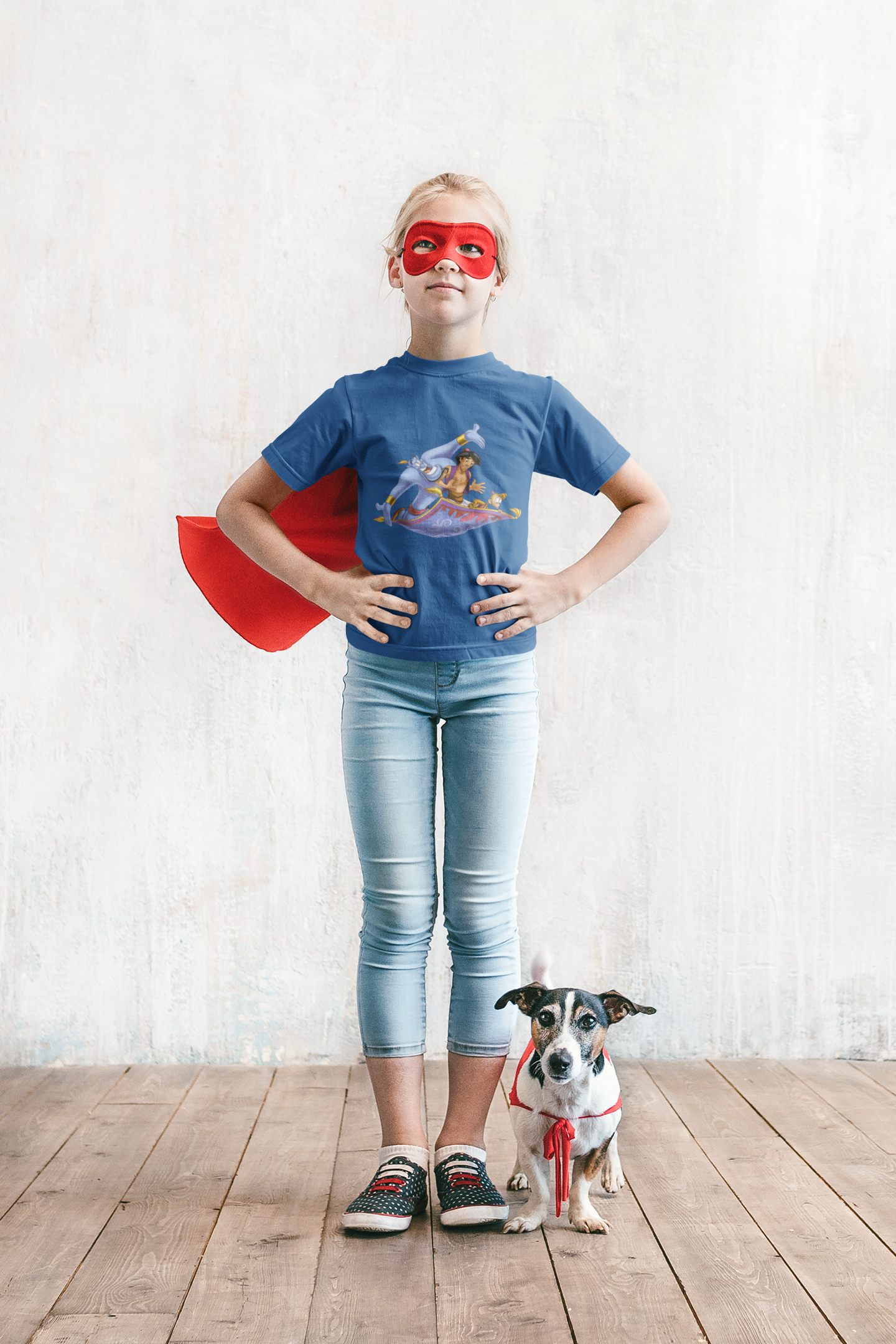 Cute Cartoon Half Sleeves T-Shirt For Girls -FunkyTeesClub