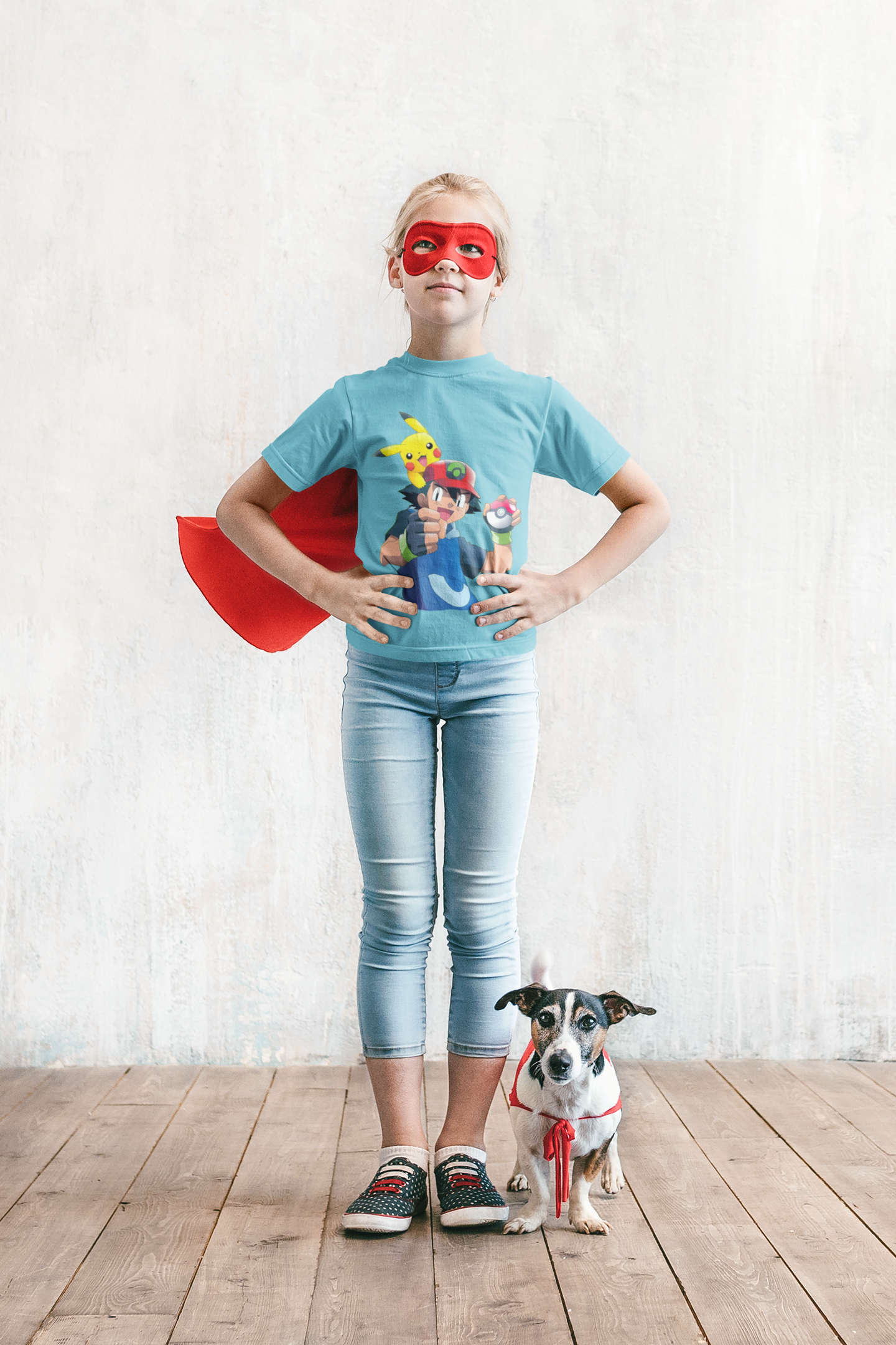 Cute Cartoon Half Sleeves T-Shirt For Girls -FunkyTeesClub