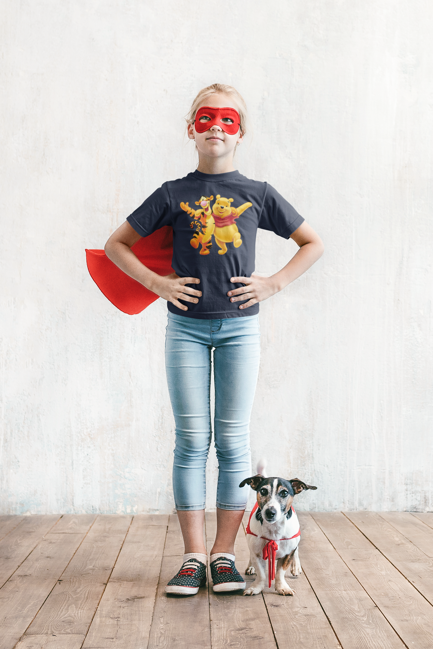 Cute Cartoon Half Sleeves T-Shirt For Girls -FunkyTeesClub